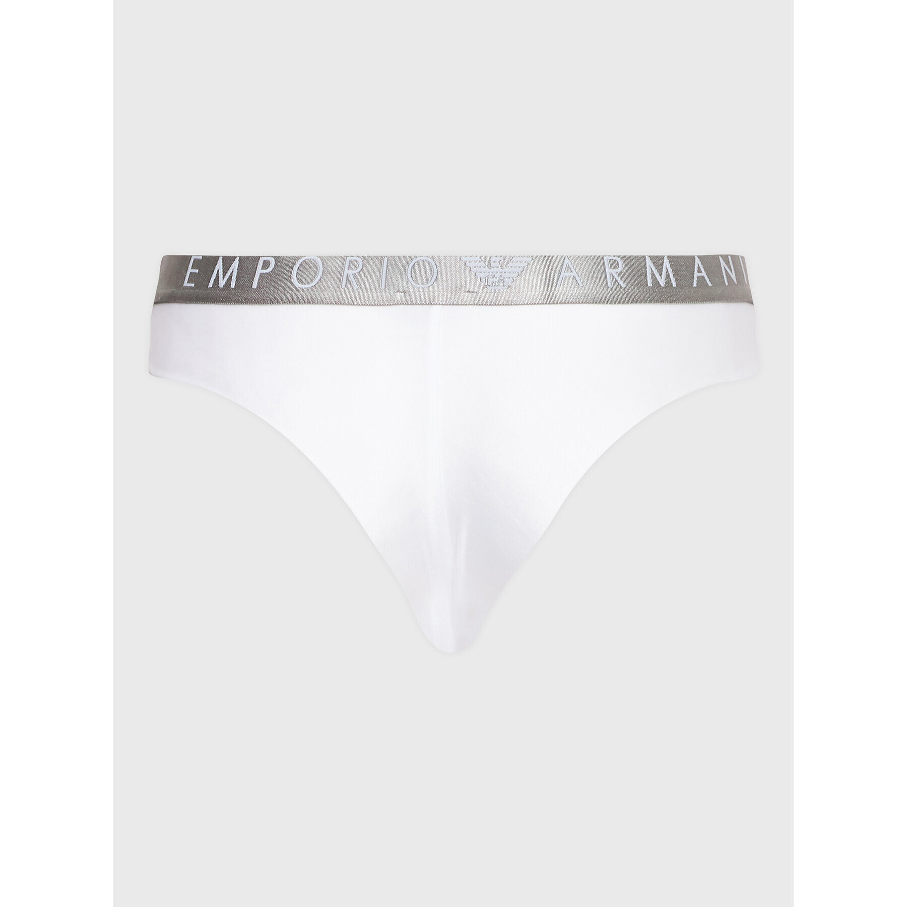 Emporio Armani Underwear Set 2 perechi de chiloți brazilieni 163337 3R235 00010 Alb - Pled.ro