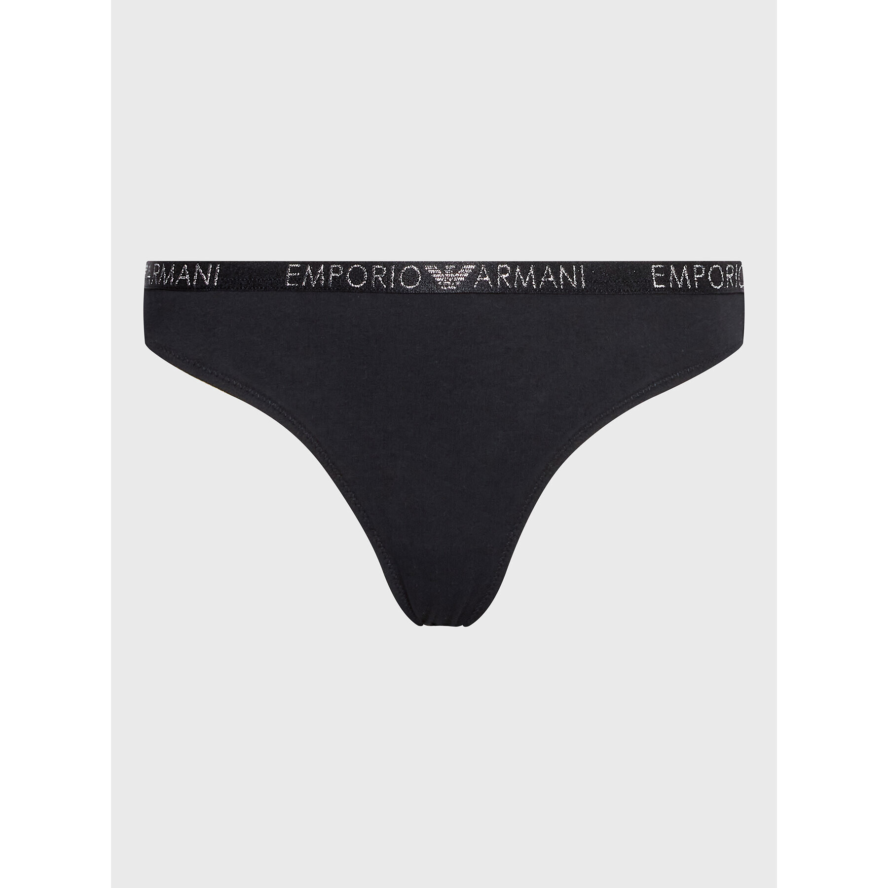 Emporio Armani Underwear Set 2 perechi de chiloți tanga 163333 3R223 00020 Negru - Pled.ro