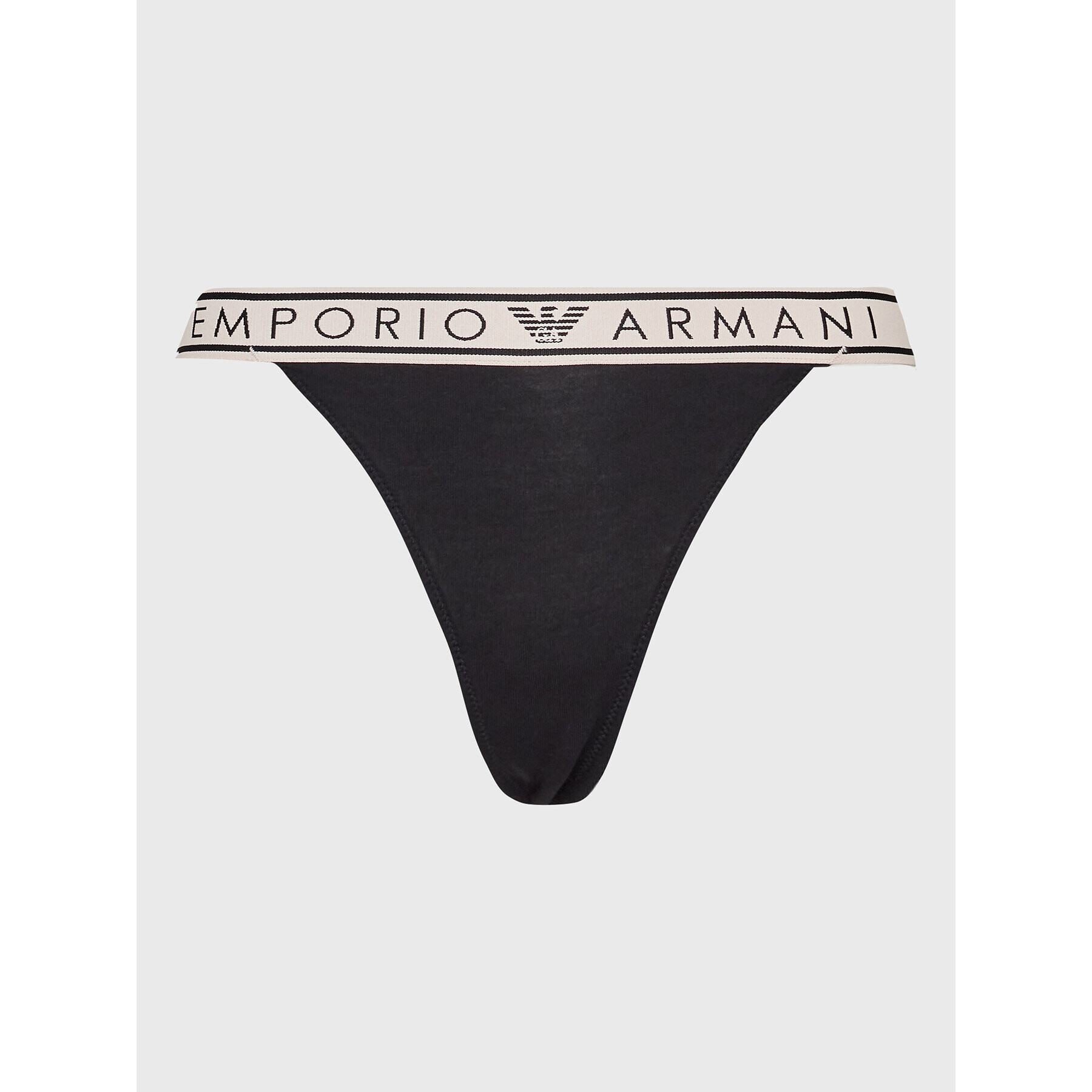 Emporio Armani Underwear Set 2 perechi de chiloți tanga 164522 2F221 00020 Negru - Pled.ro