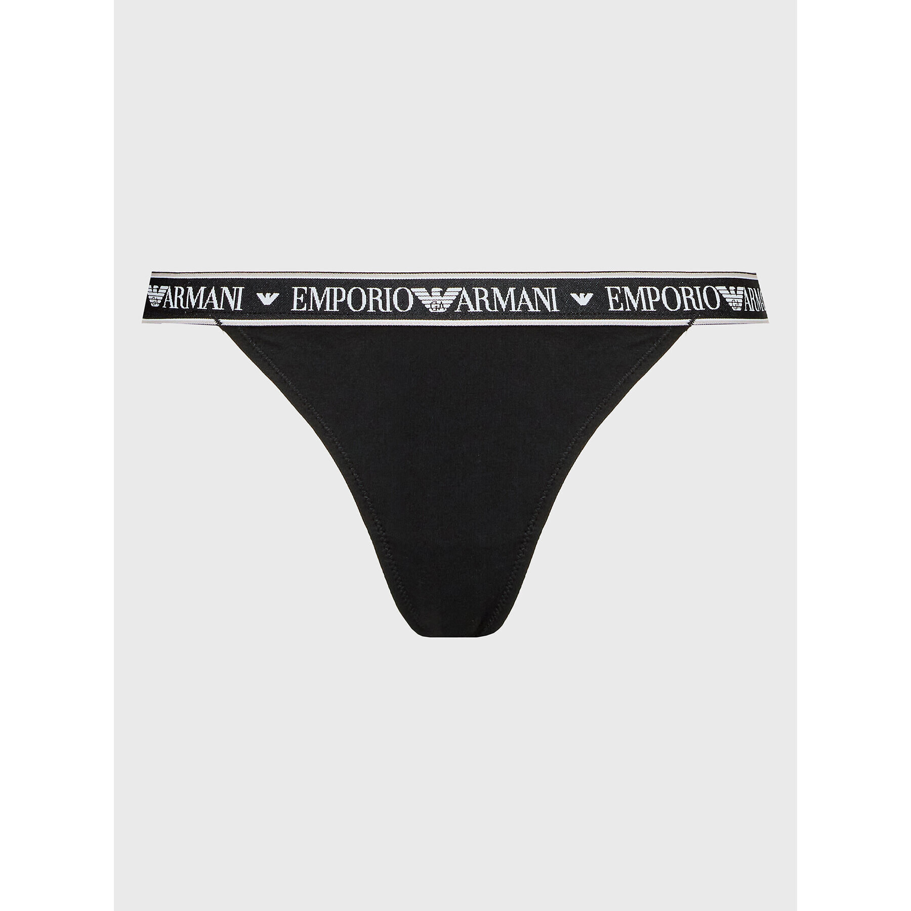 Emporio Armani Underwear Set 2 perechi de chiloți tanga 164522 2F227 00020 Negru - Pled.ro