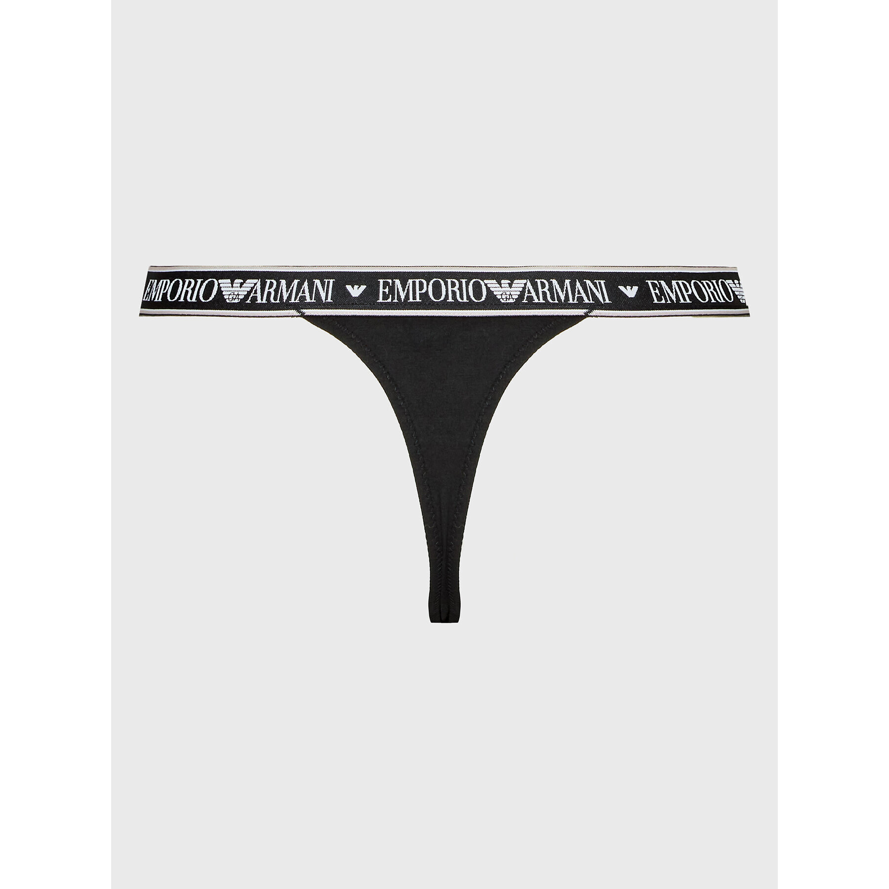 Emporio Armani Underwear Set 2 perechi de chiloți tanga 164522 2F227 00020 Negru - Pled.ro