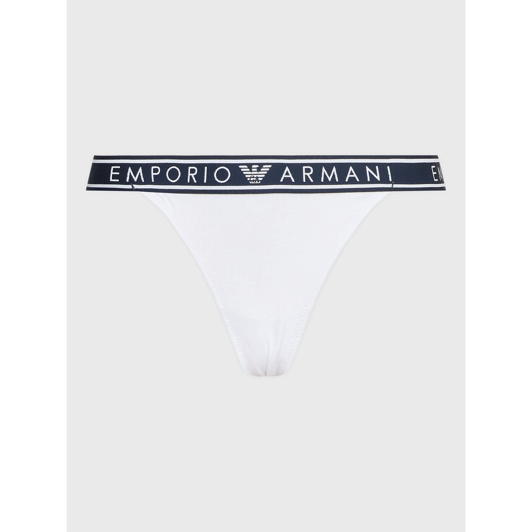 Emporio Armani Underwear Set 2 perechi de chiloți tanga 164522 3R227 00010 Alb - Pled.ro