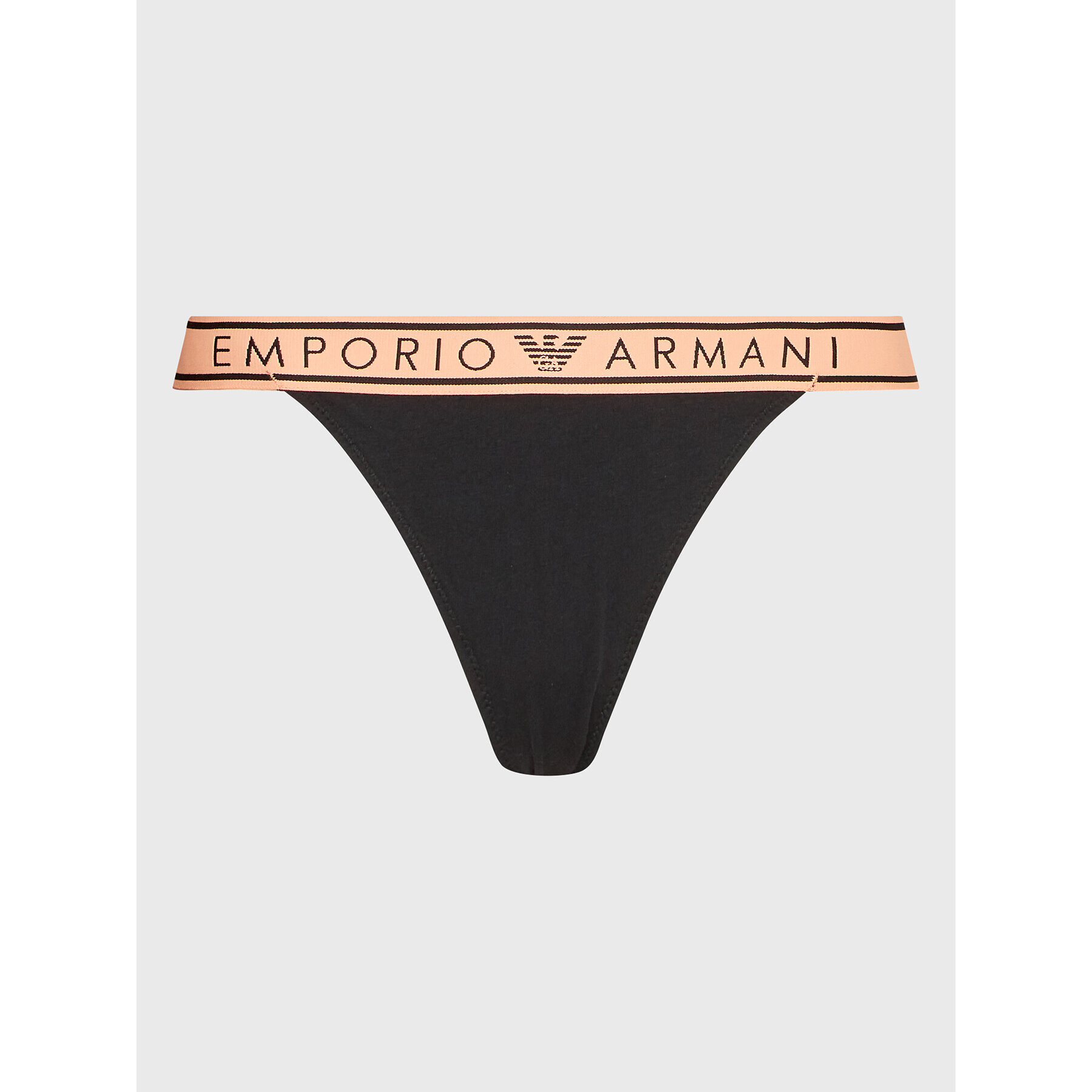 Emporio Armani Underwear Set 2 perechi de chiloți tanga 164522 3R227 00020 Negru - Pled.ro