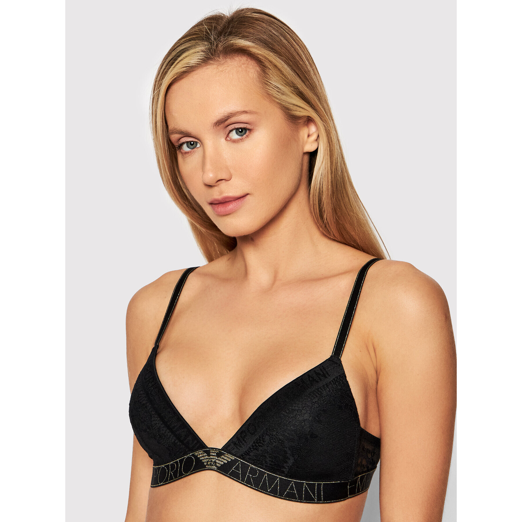 Emporio Armani Underwear Sutien Bralette 164298 1A207 00020 Negru - Pled.ro