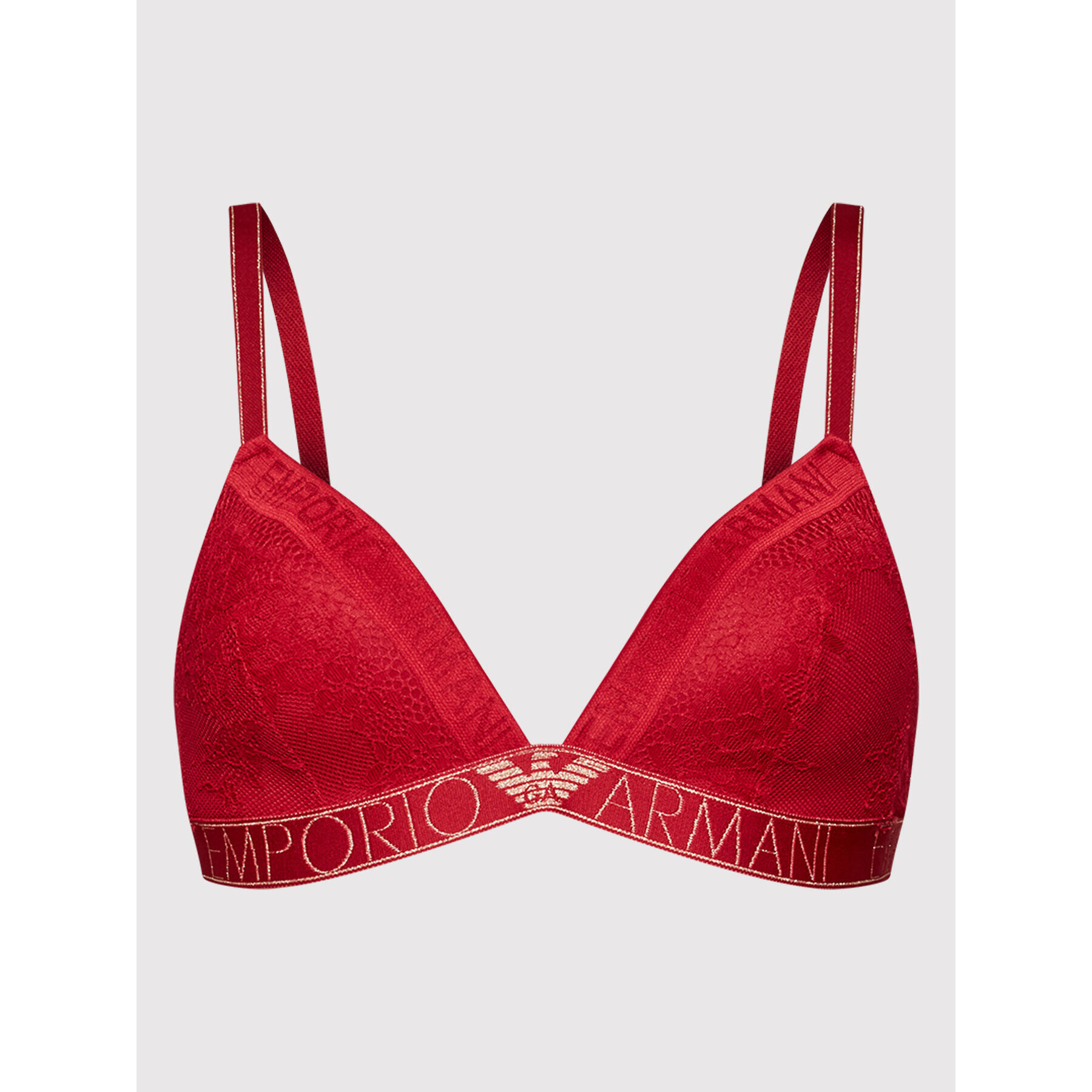 Emporio Armani Underwear Sutien Bralette 164298 1A207 08674 Roșu - Pled.ro