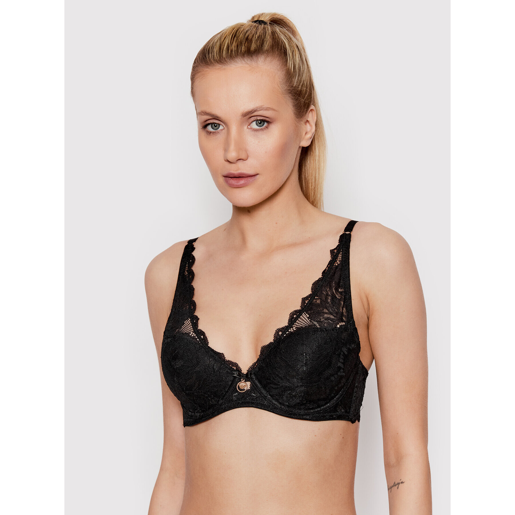 Emporio Armani Underwear Sutien cu armătură 164419 2R218 00020 Negru - Pled.ro