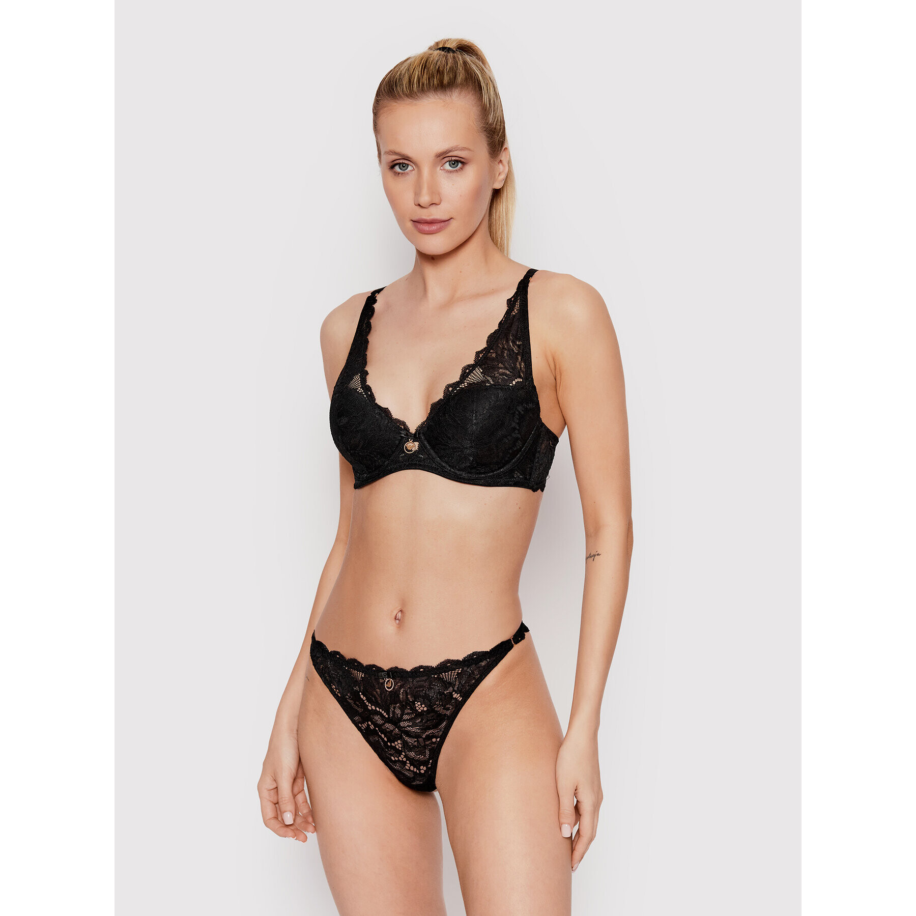 Emporio Armani Underwear Sutien cu armătură 164419 2R218 00020 Negru - Pled.ro