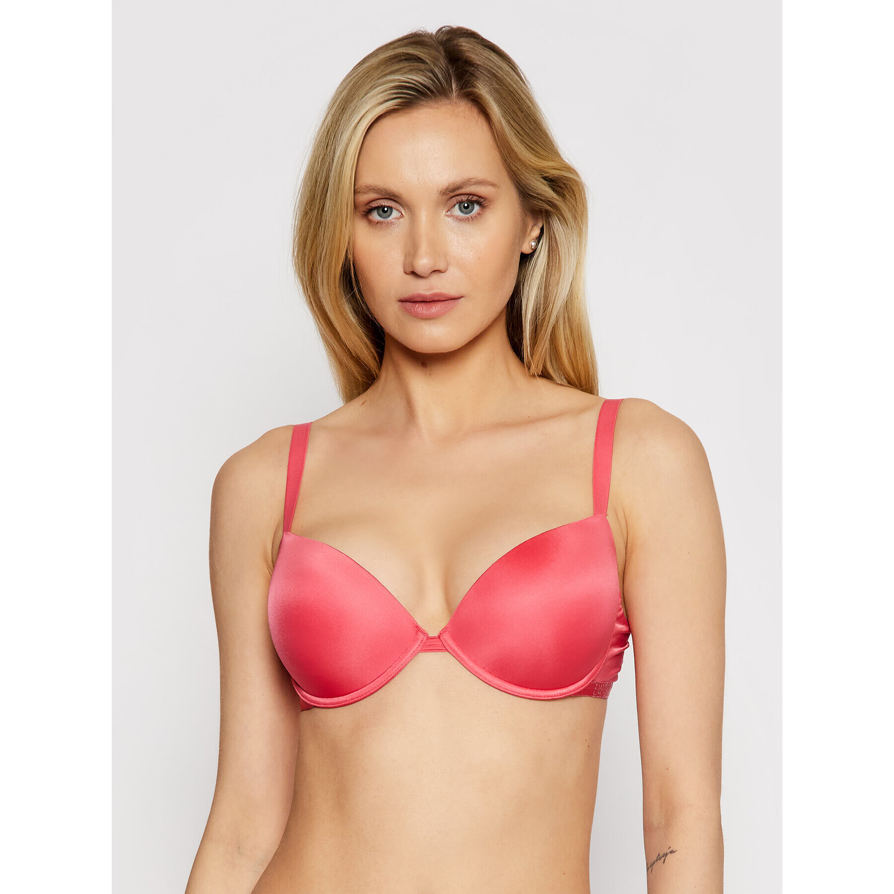 Emporio Armani Underwear Sutien Push-up 162394 0P235 00776 Roz - Pled.ro