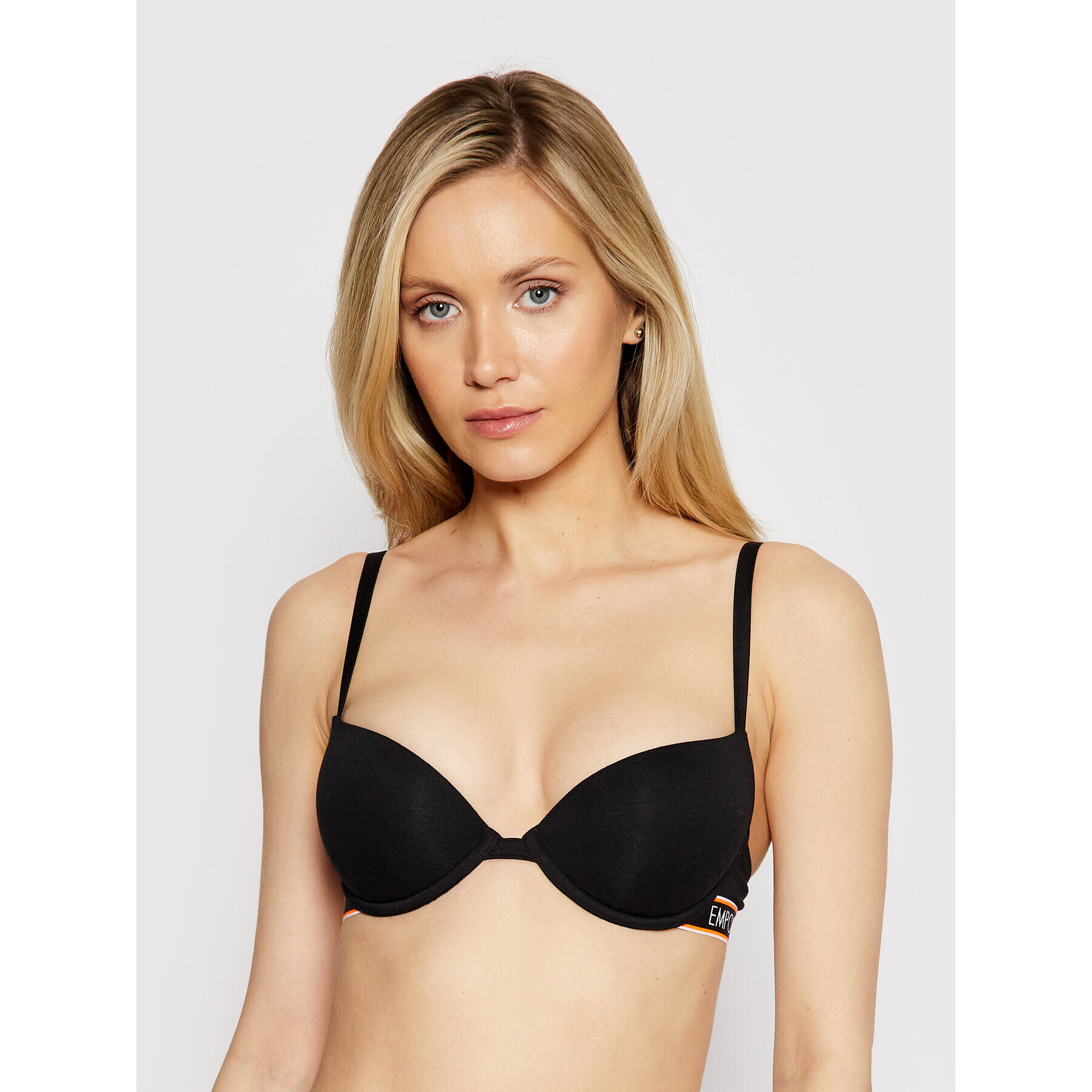 Emporio Armani Underwear Sutien Push-up 162394 0P317 00020 Negru - Pled.ro