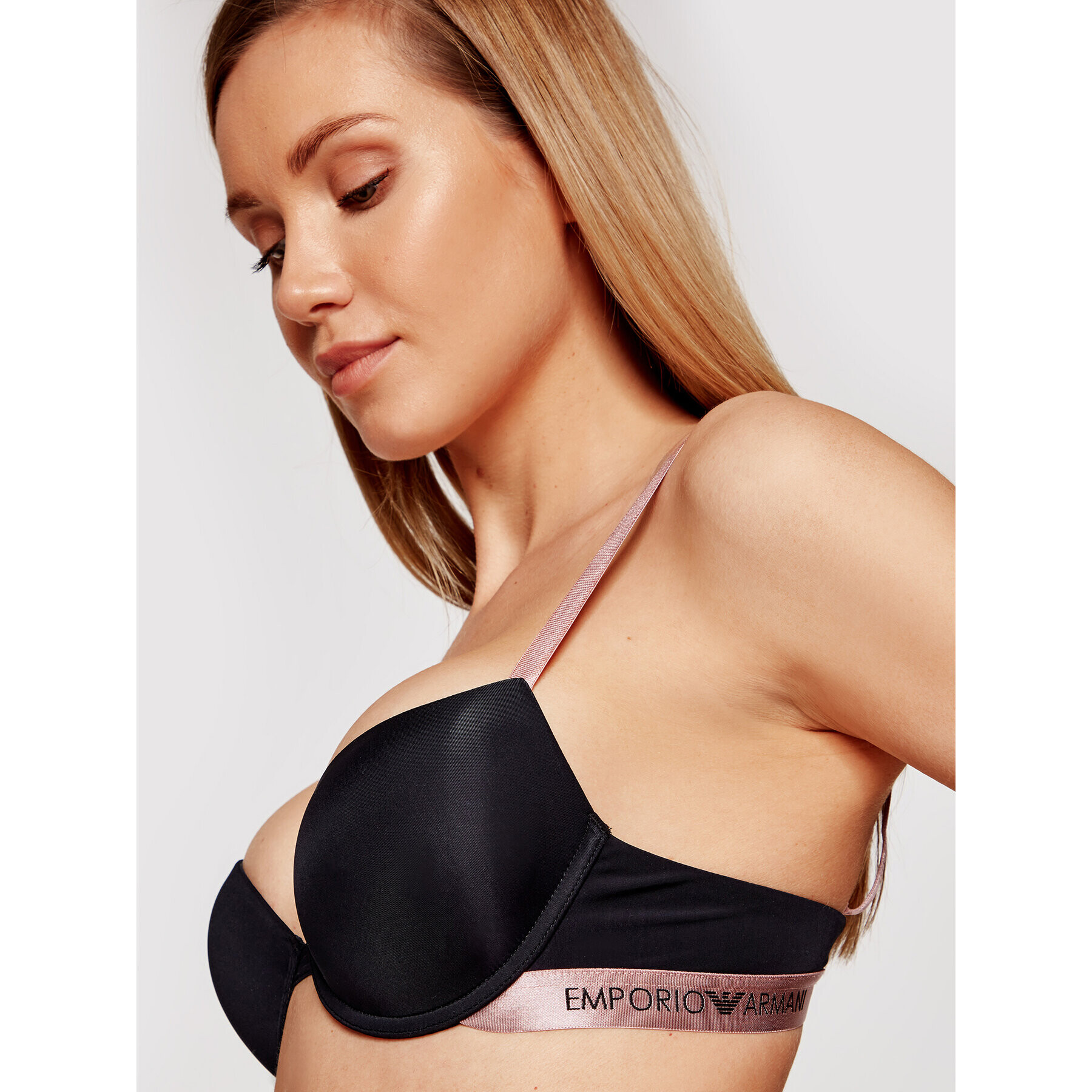 Emporio Armani Underwear Sutien Push-up 164394 1P235 00020 Negru - Pled.ro