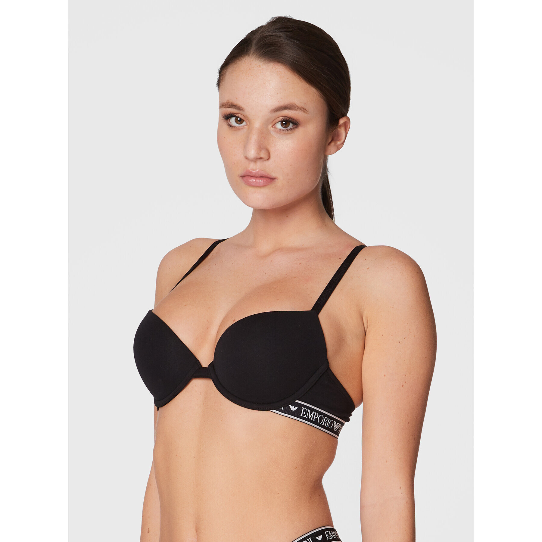 Emporio Armani Underwear Sutien Push-up 164394 2F227 00020 Negru - Pled.ro