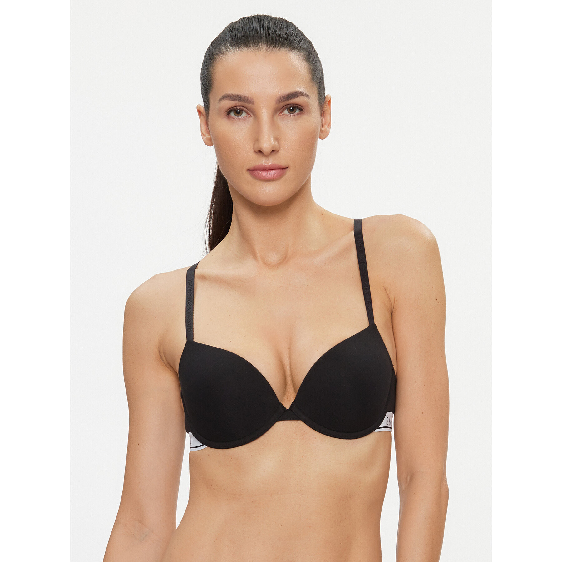 Emporio Armani Underwear Sutien Push-up 164394 3F227 00020 Negru - Pled.ro