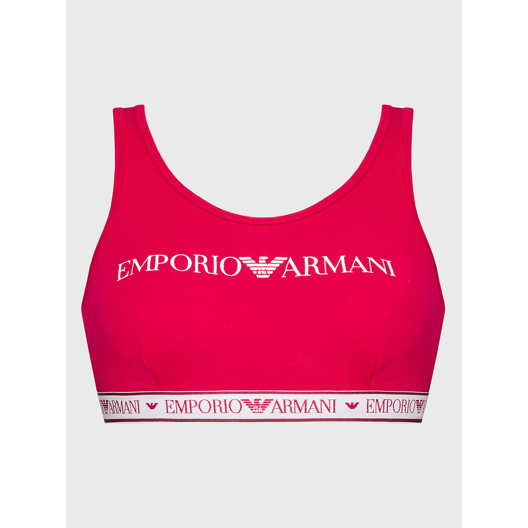 Emporio Armani Underwear Sutien top 164403 2F227 16874 Roz - Pled.ro