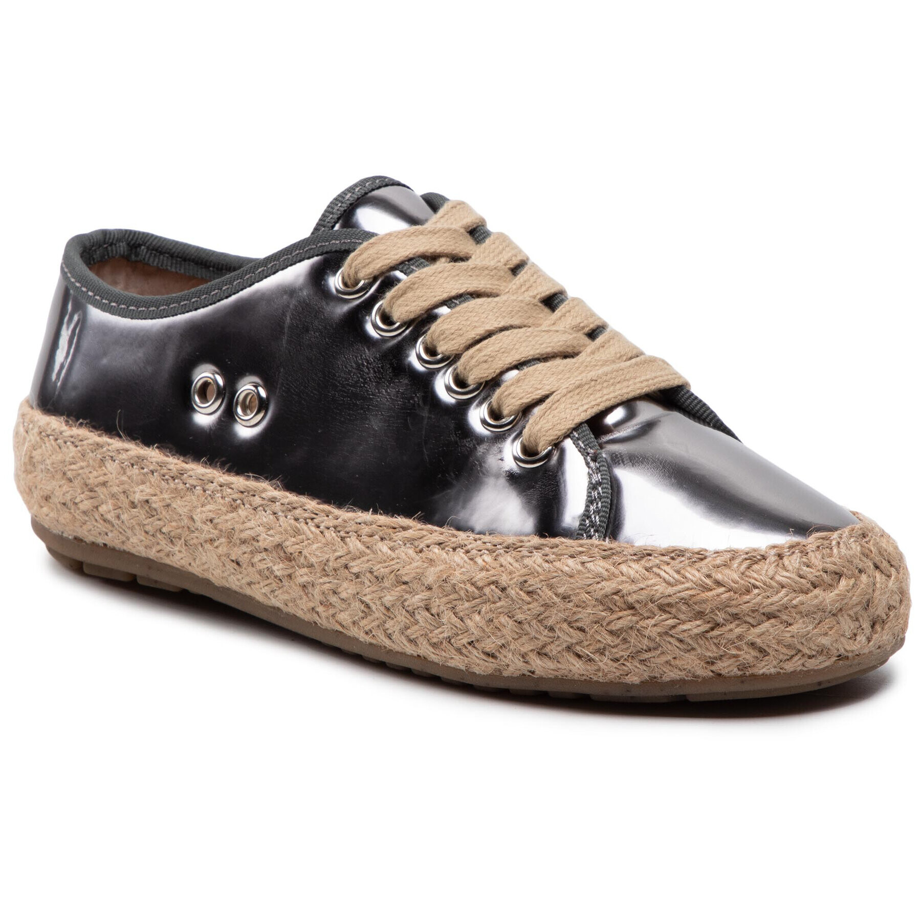 EMU Australia Espadrile Agonis Mirror Teens T12572 Argintiu - Pled.ro