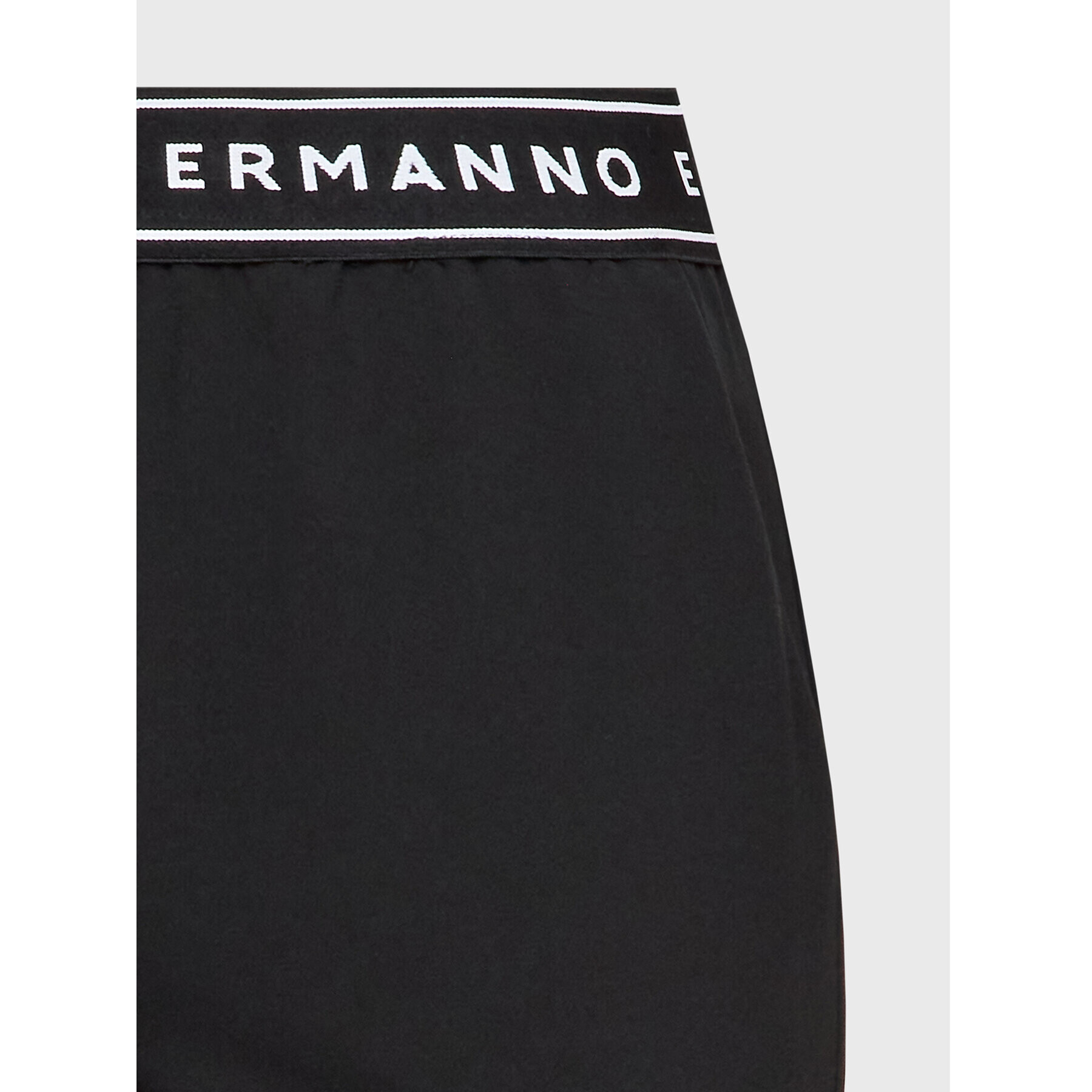 Ermanno Firenze Pantaloni din material D42EP042E47 Negru Regular Fit - Pled.ro