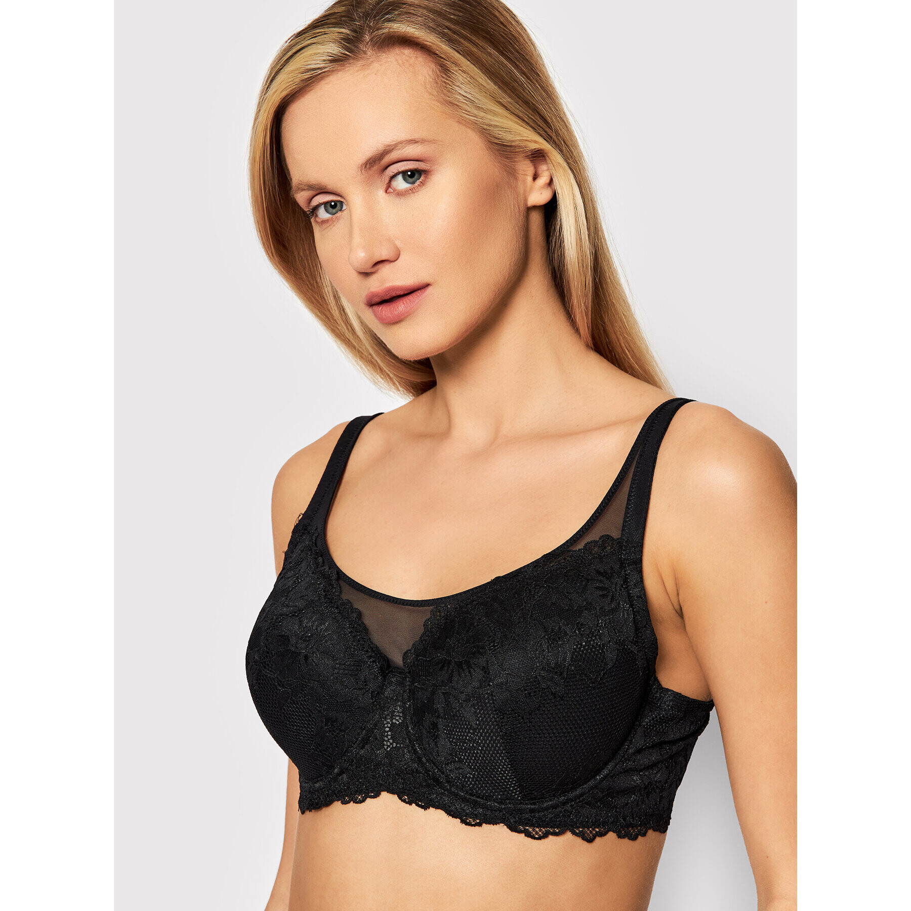 Esotiq Sutien cu armătură Magnolia 39098 Negru - Pled.ro