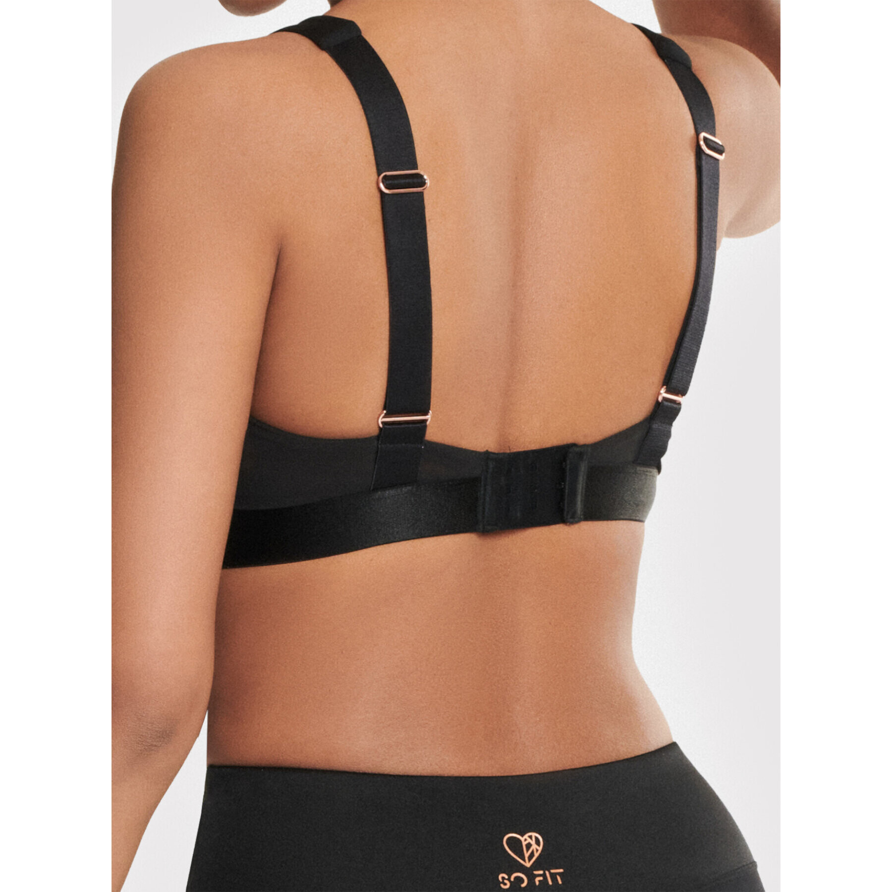 Esotiq Sutien top Aero 39030 Negru - Pled.ro