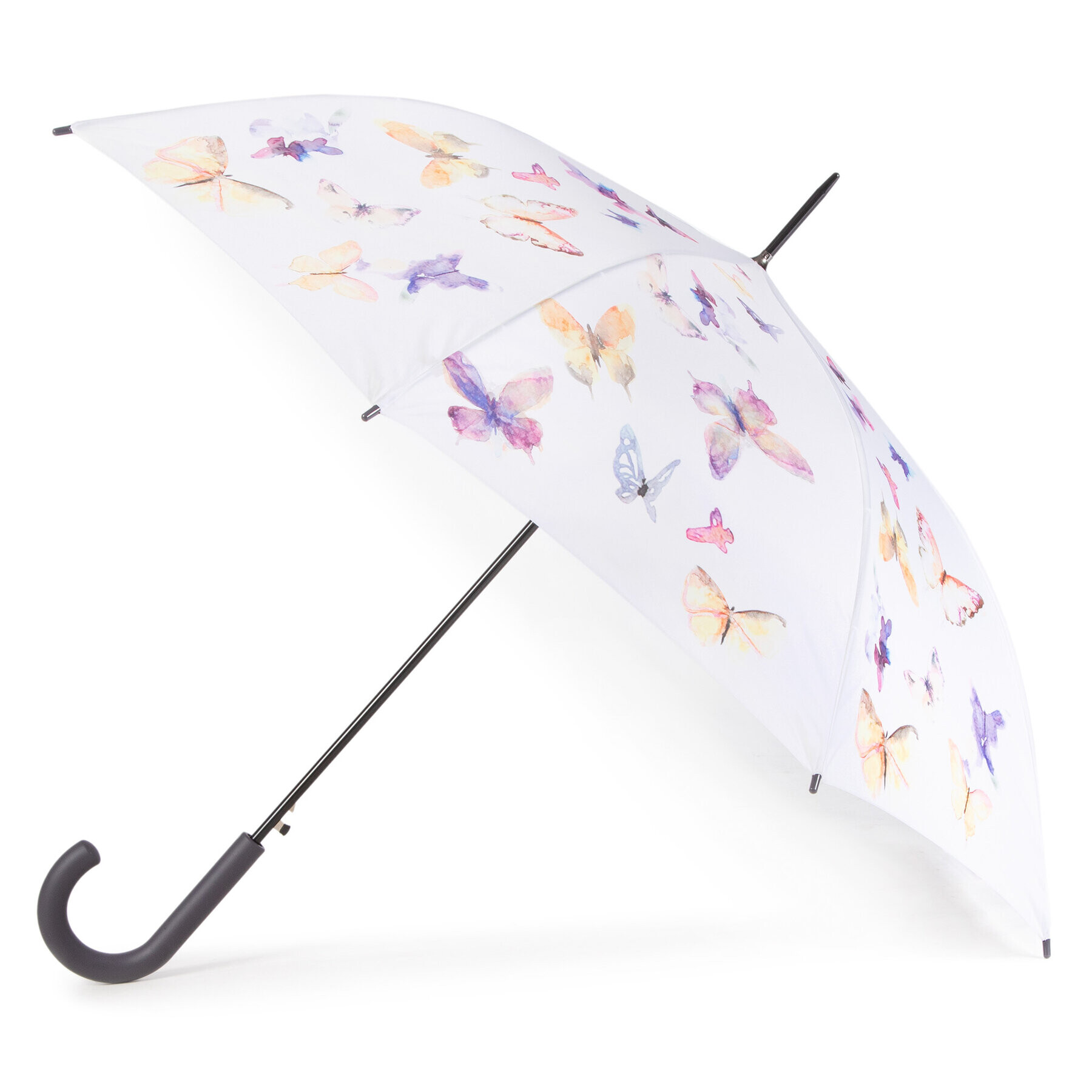 Esprit Umbrelă Long Ac Butterfly 58607 Alb - Pled.ro