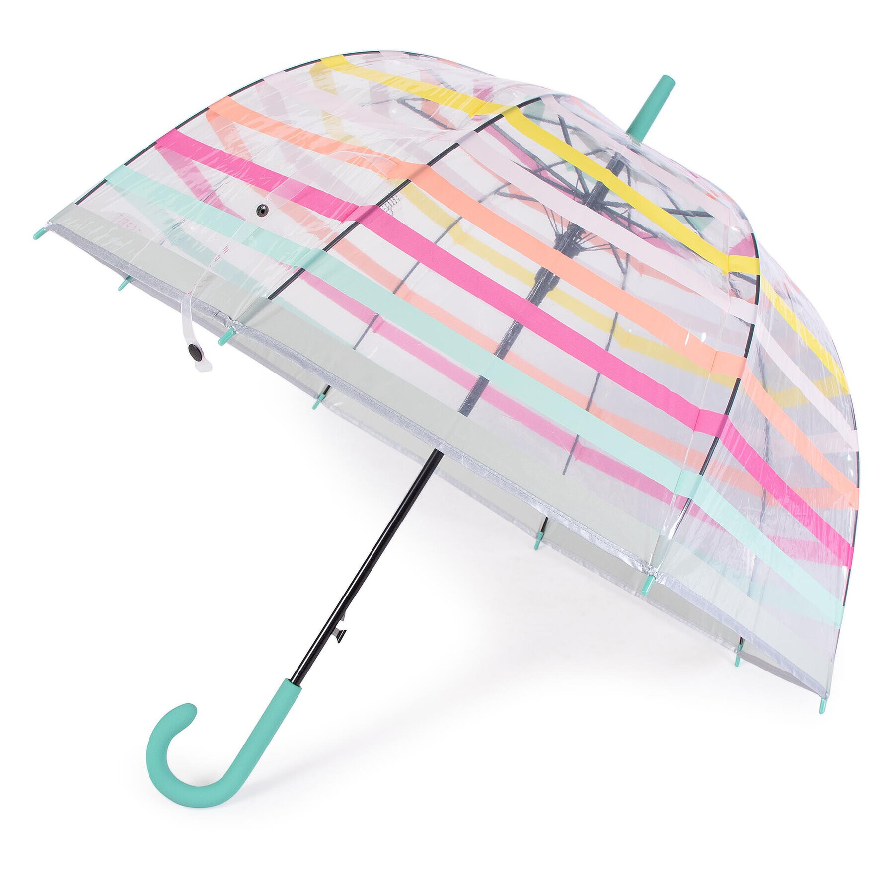 Esprit Umbrelă Long Ac Domeshape 53223 Alb - Pled.ro