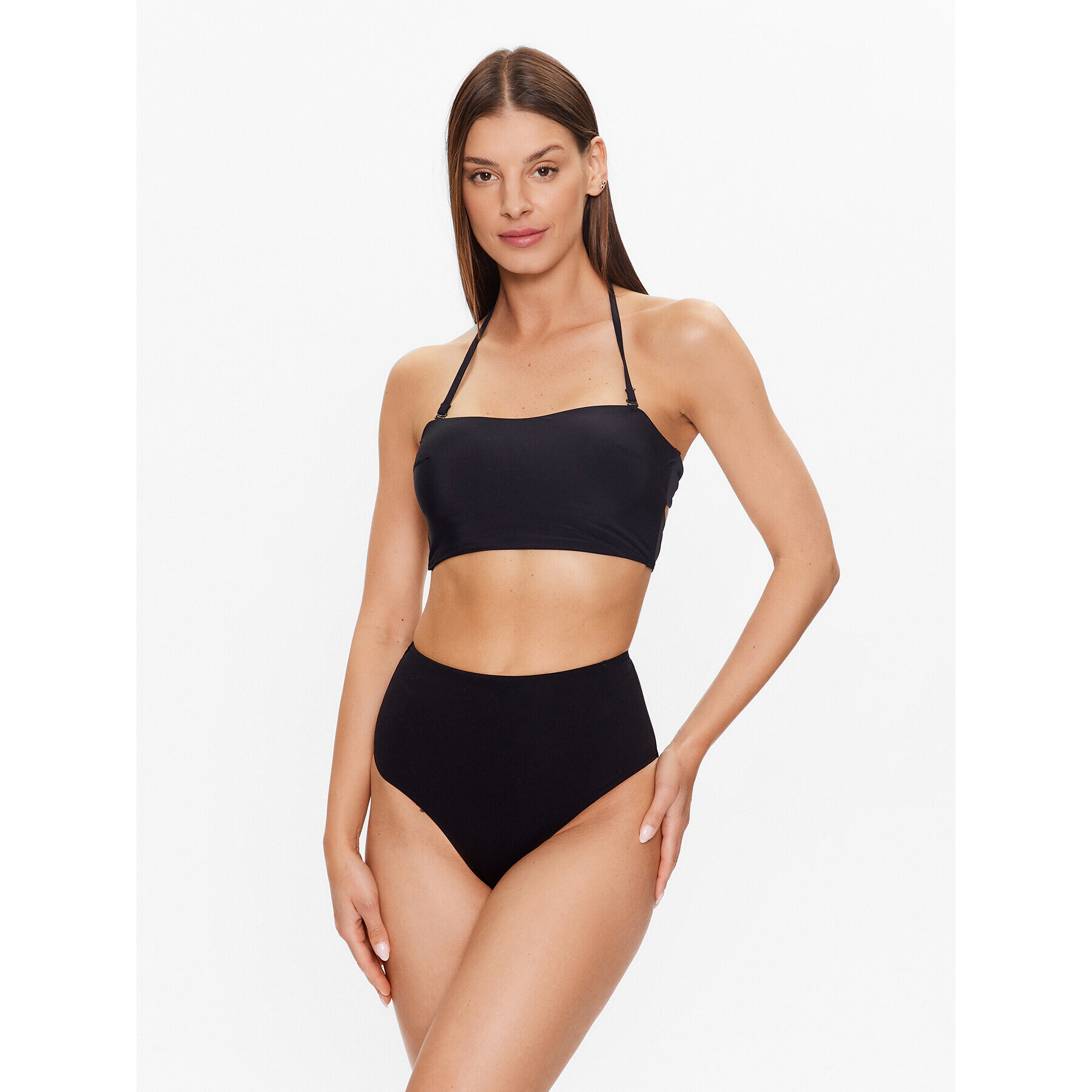 Etam Bikini partea de jos 6538813 Negru - Pled.ro