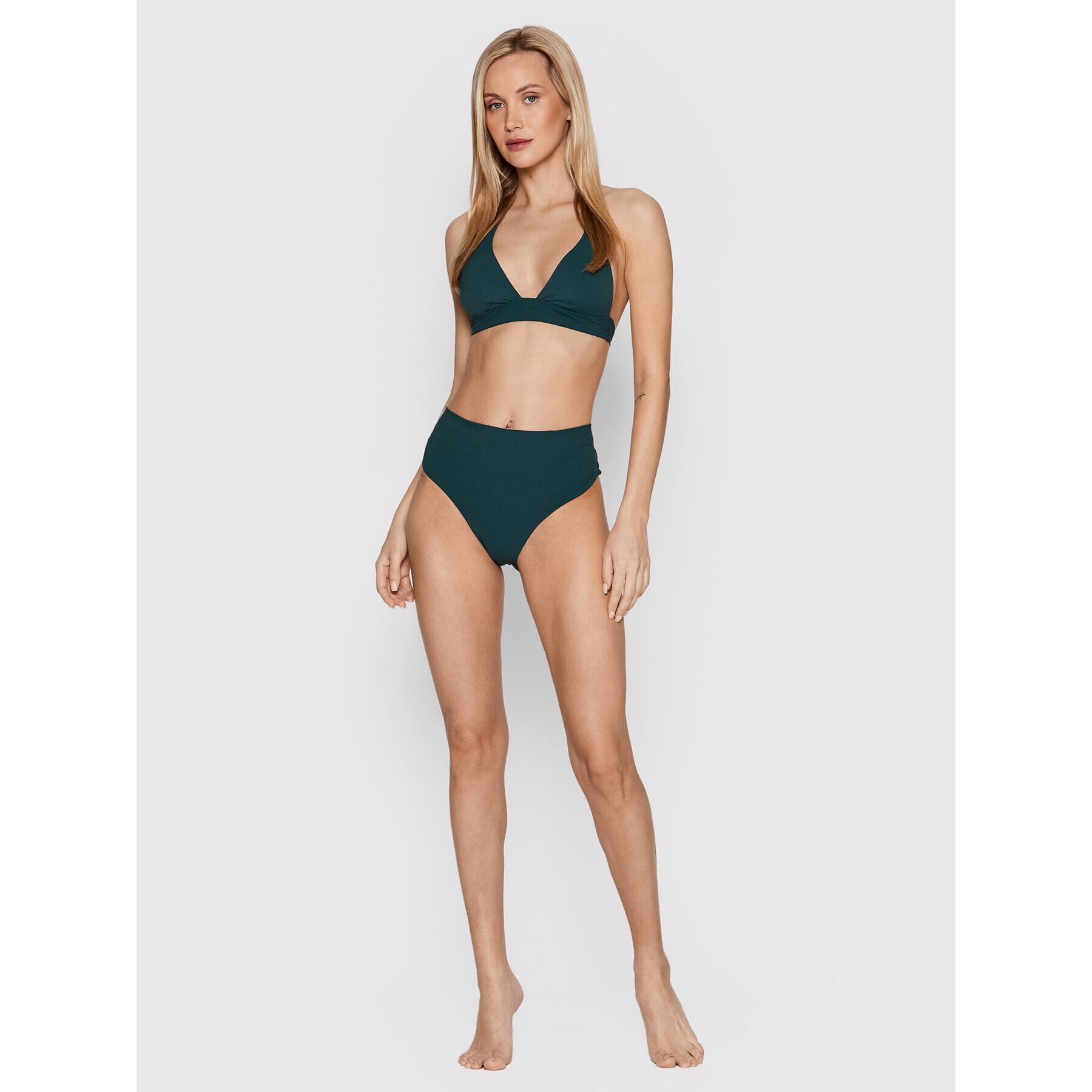 Etam Bikini partea de jos Essentielle 6524577 Verde - Pled.ro