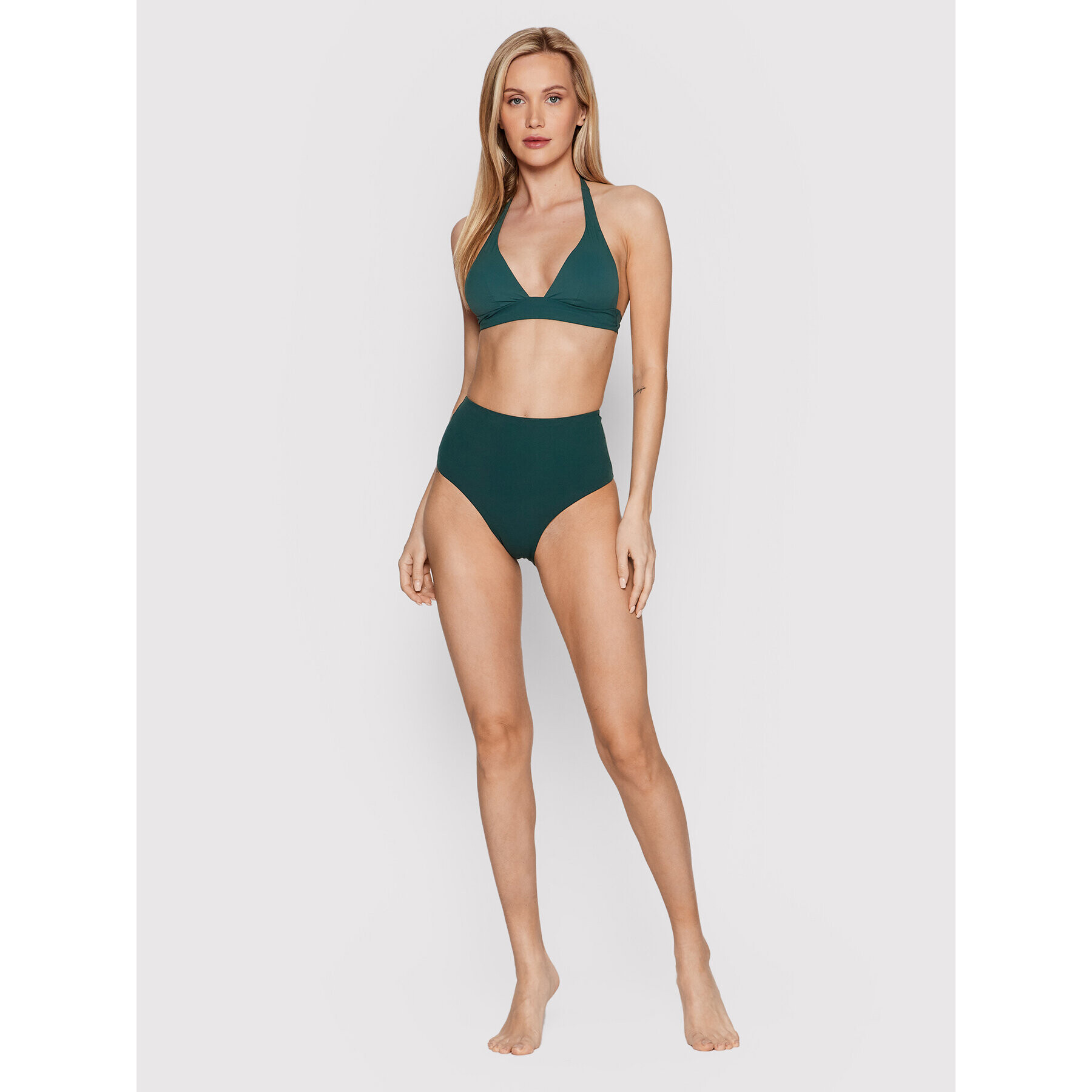 Etam Bikini partea de jos Promesse 6532549 Verde - Pled.ro