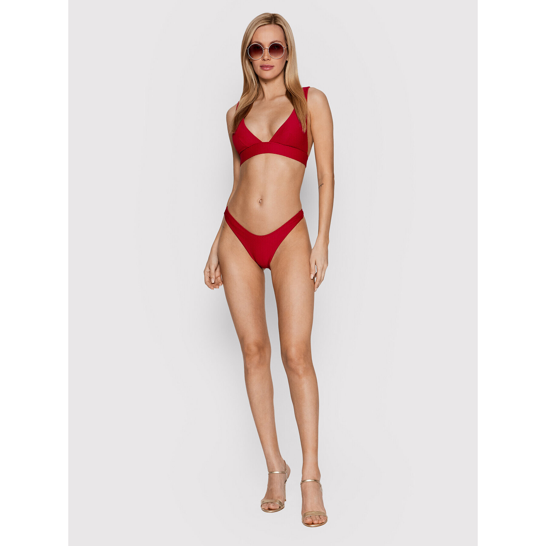 Etam Bikini partea de jos Vahine 6532371 Roșu - Pled.ro