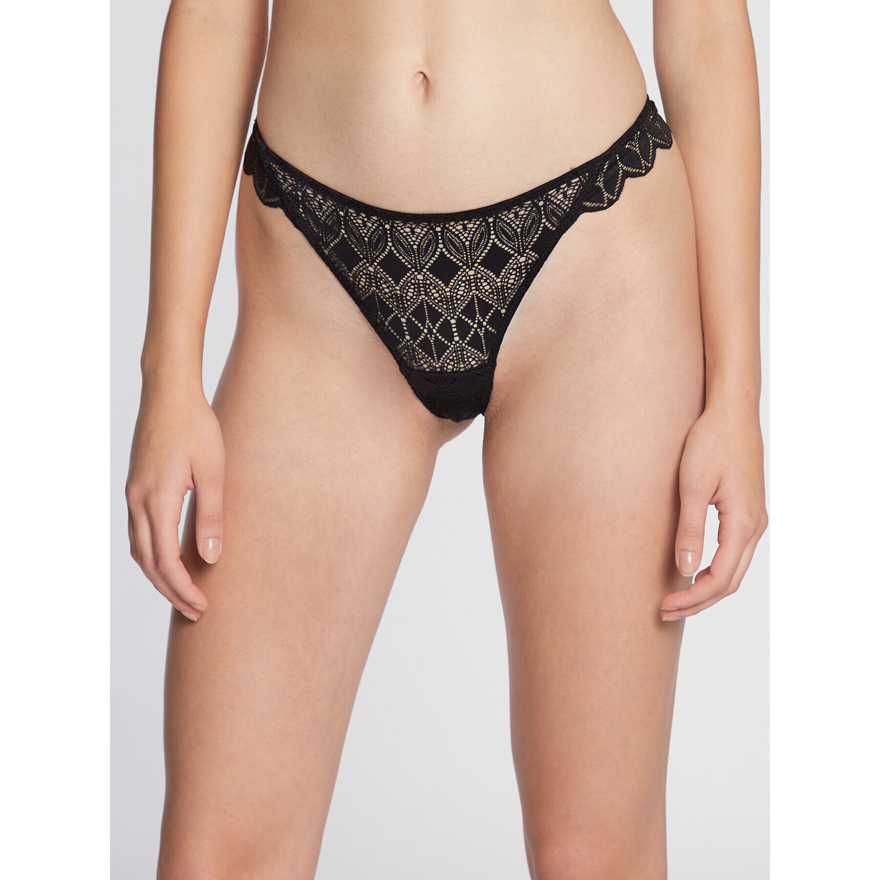 Etam Chilot tanga Sky 6530688 Negru - Pled.ro