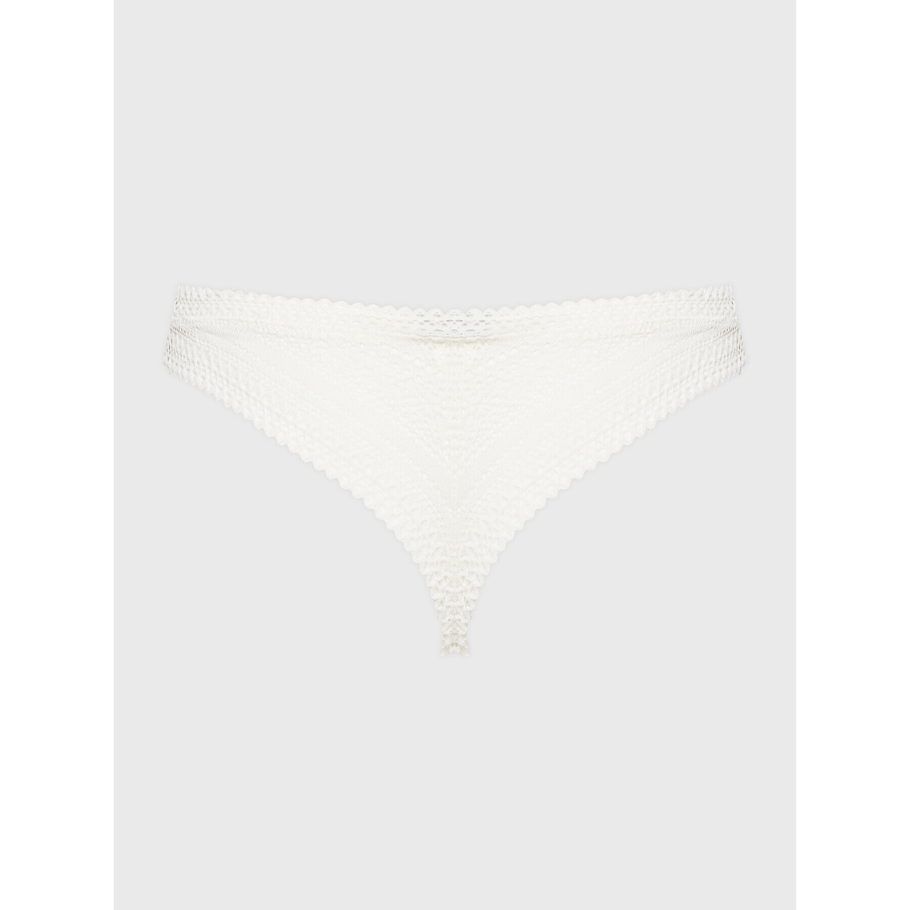 Etam Chilot tanga Sublime 6524721 Alb - Pled.ro