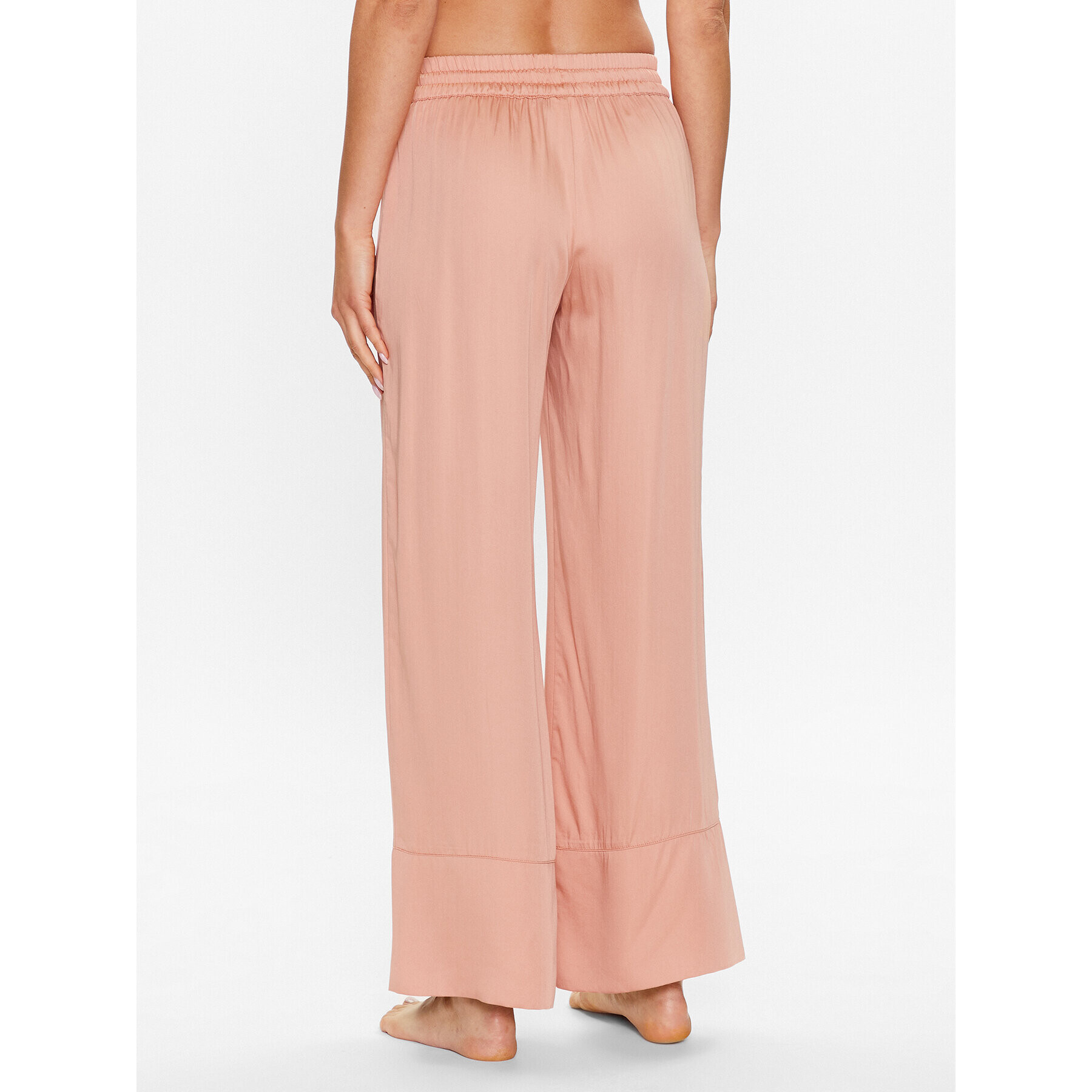 Etam Pantaloni pijama 6538003 Bej Relaxed Fit - Pled.ro