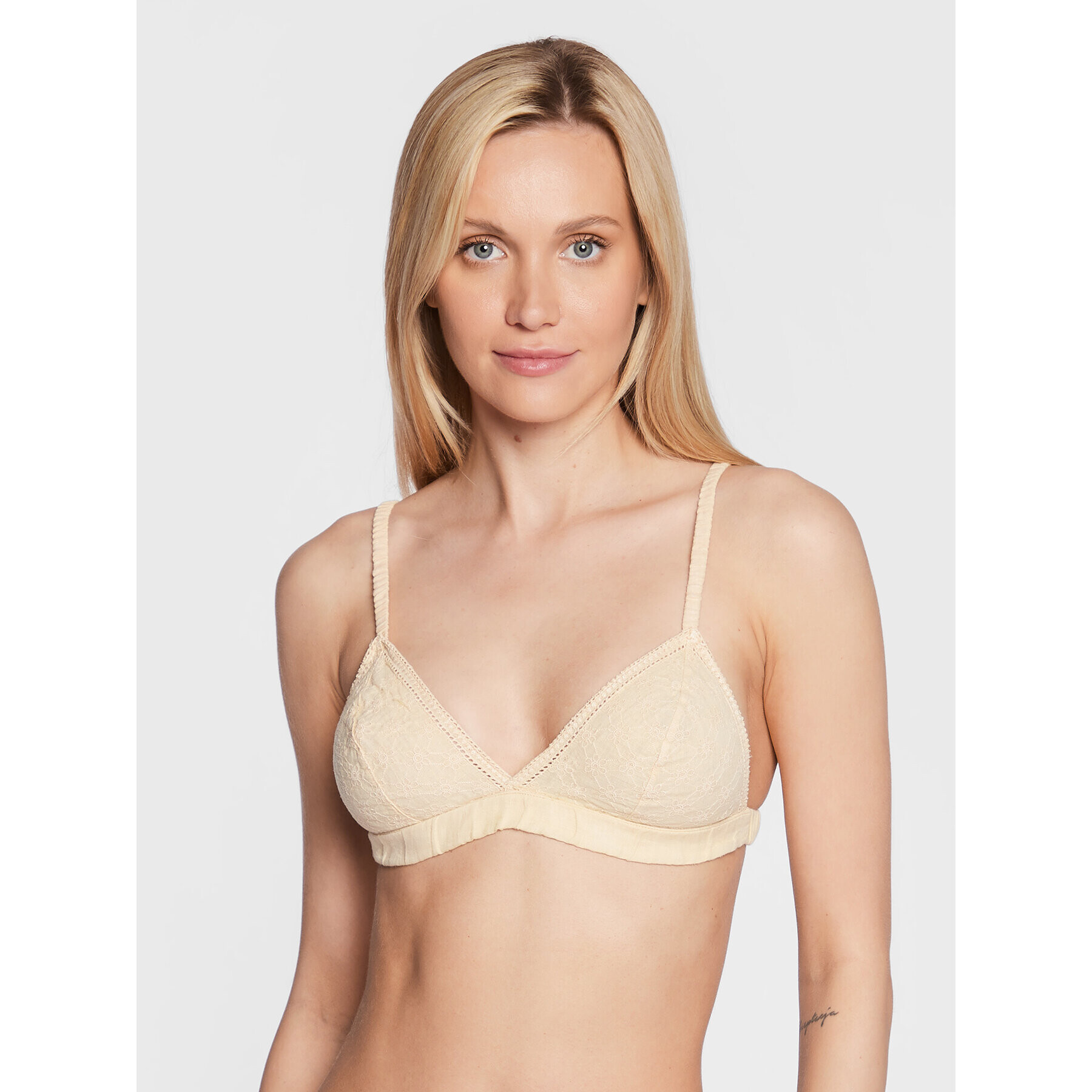 Etam Sutien Bralette Benny 6532629 Galben - Pled.ro