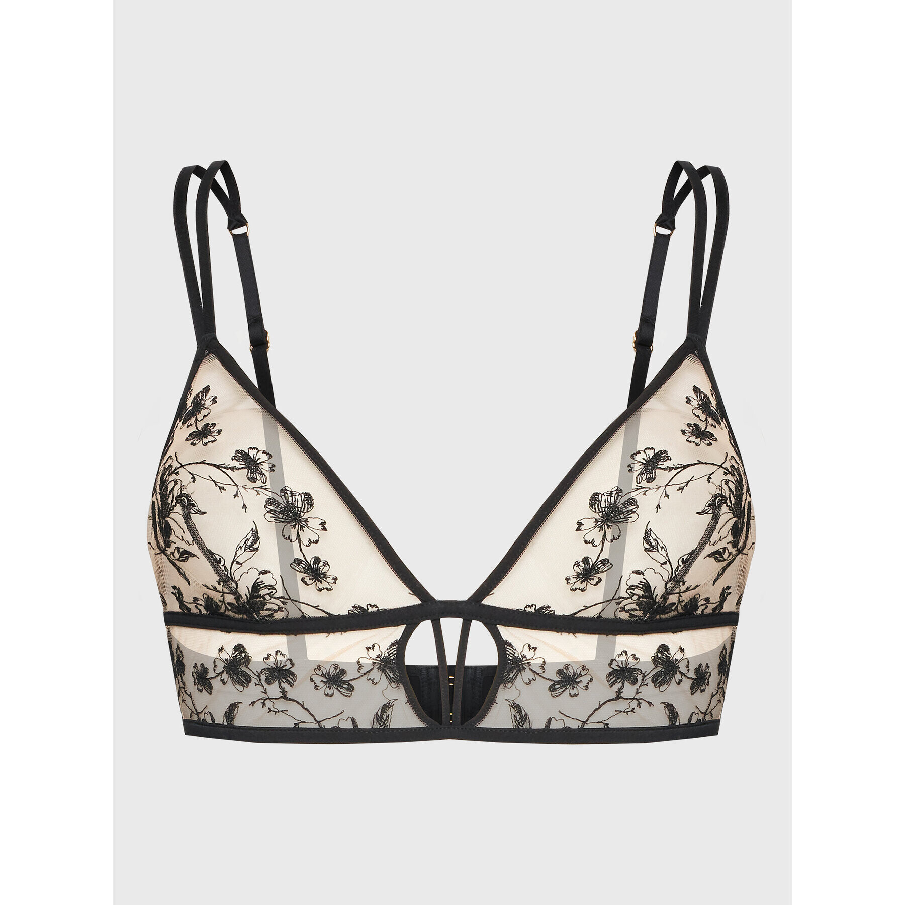 Etam Sutien Bralette Fougue 6535101 Negru - Pled.ro