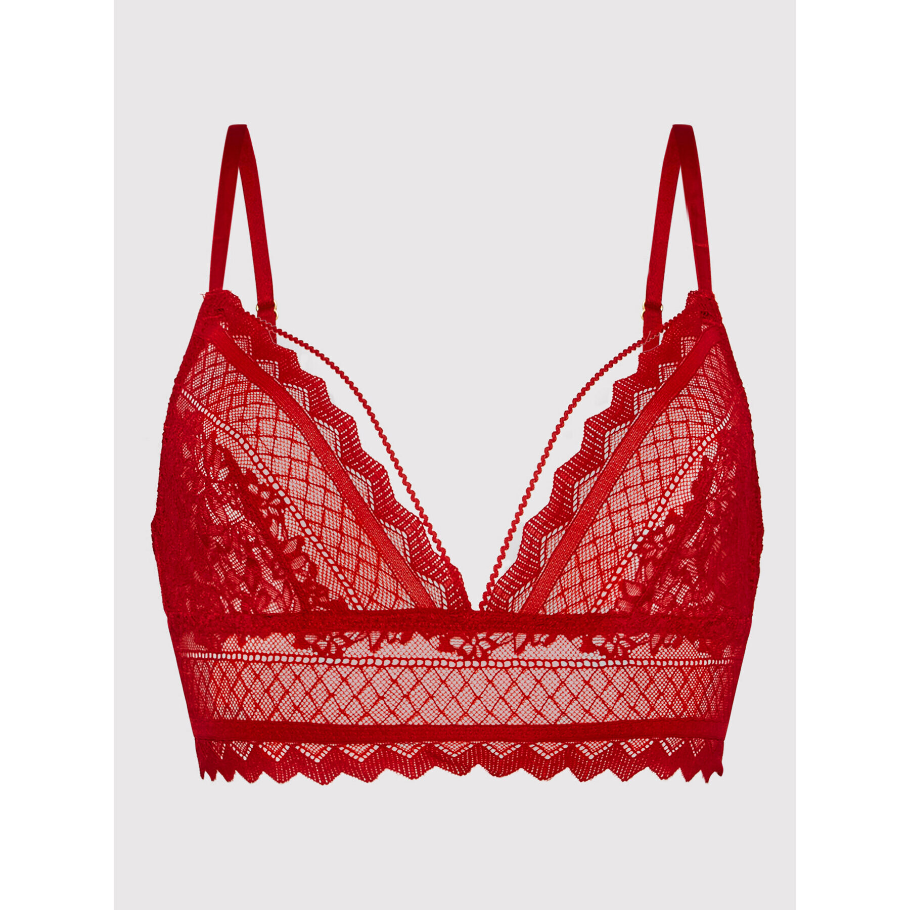 Etam Sutien Bralette Hymne 6529448 Roșu - Pled.ro