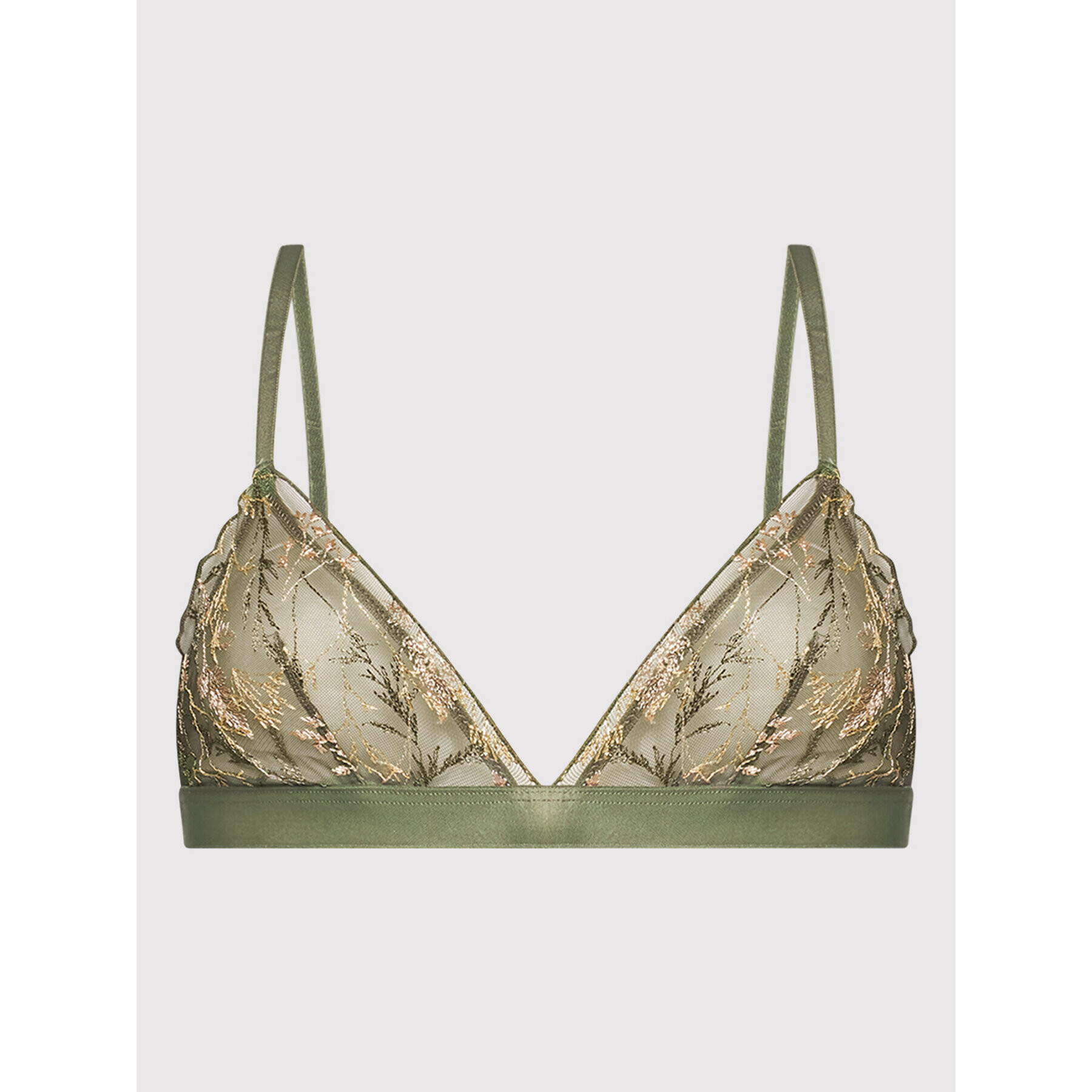 Etam Sutien Bralette Louange Mesh 6530954 Verde - Pled.ro