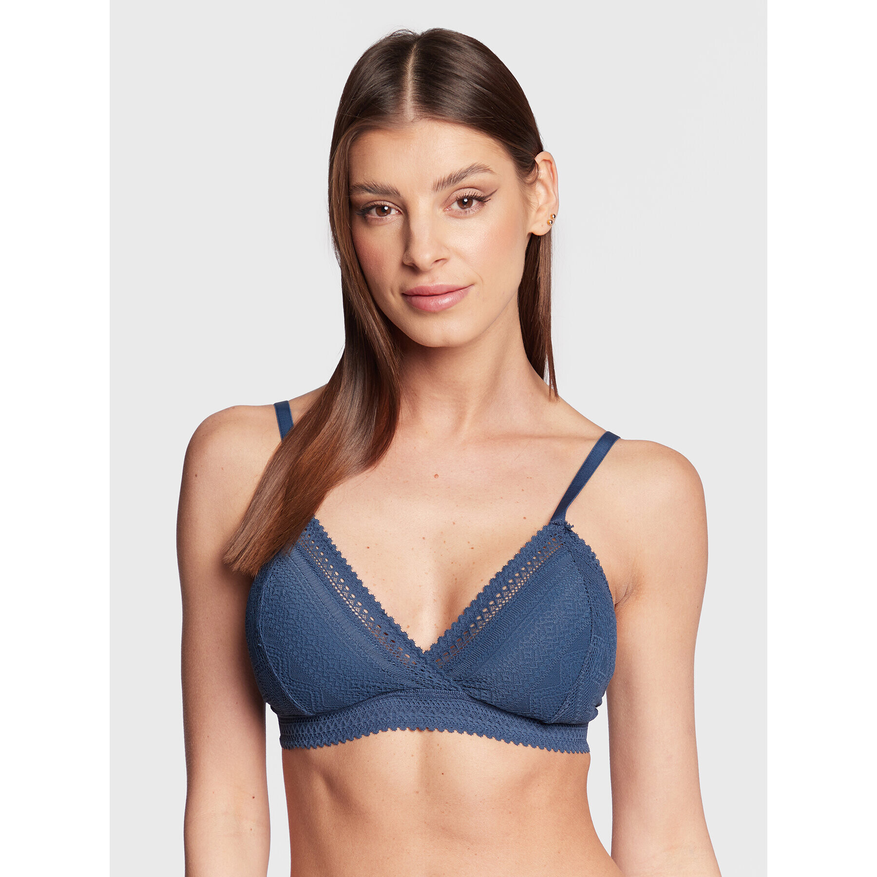 Etam Sutien Bralette Sublime 6527477 Albastru - Pled.ro