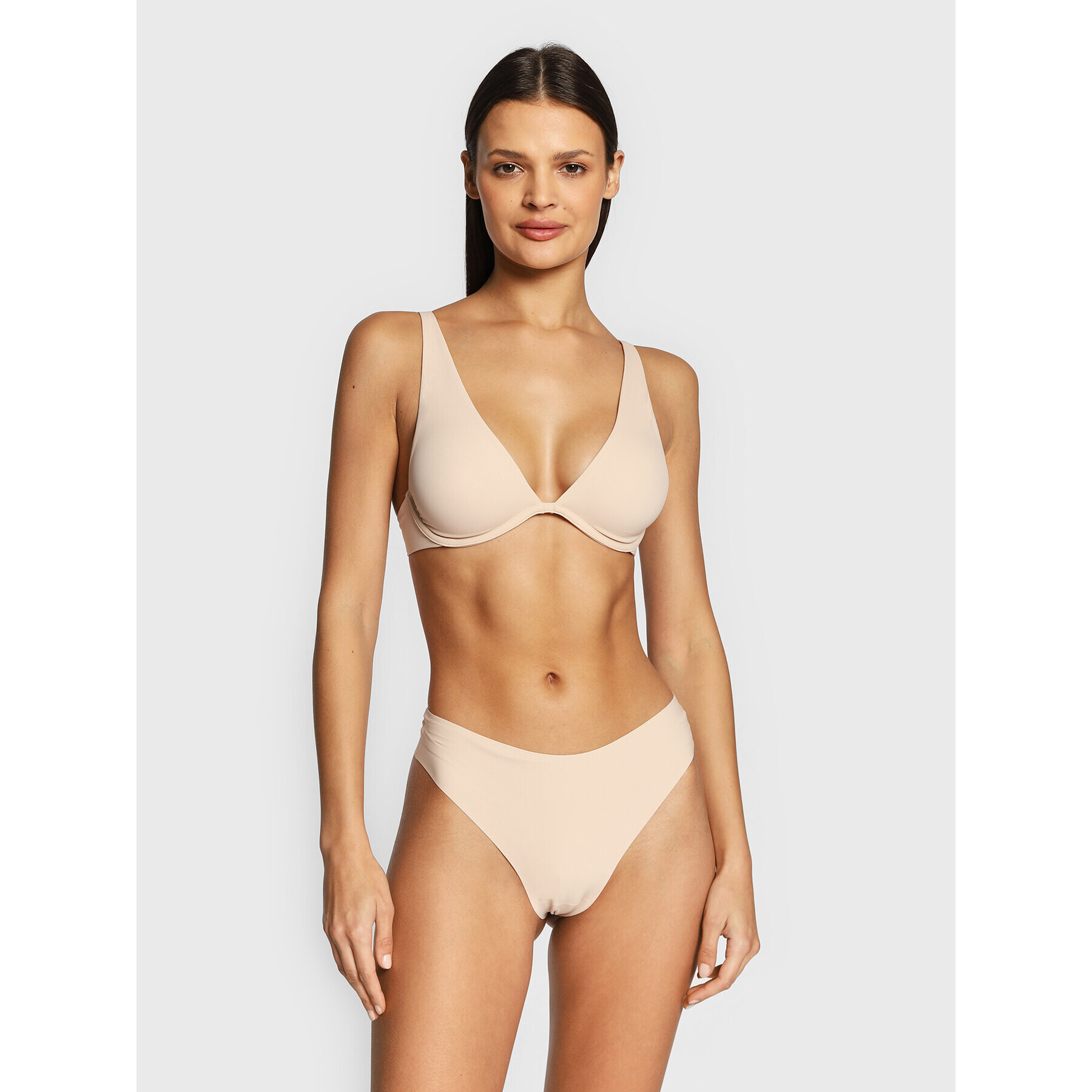 Etam Sutien cu armătură Pure Fit 6531818 Bej - Pled.ro