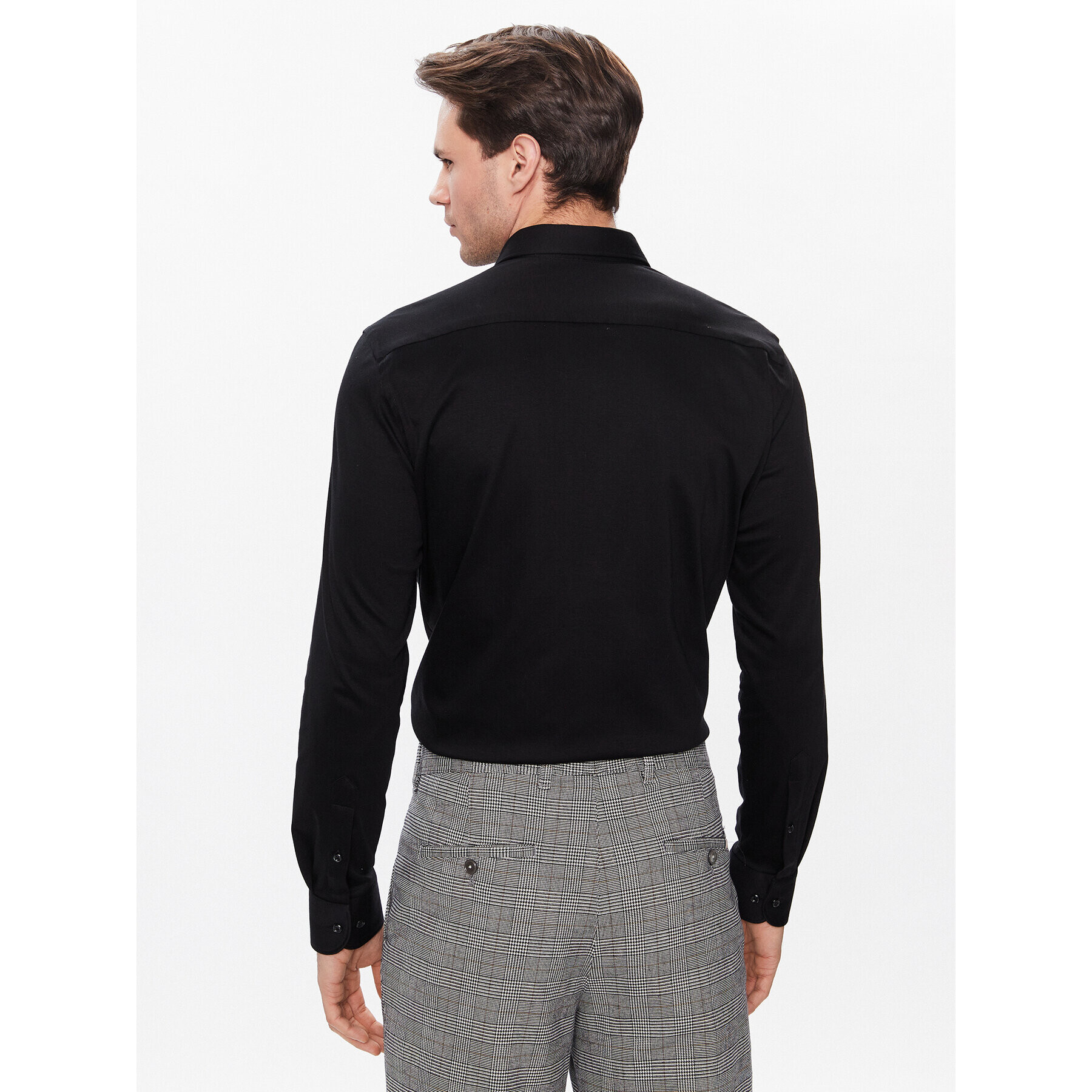 Eterna Cămașă 2159/YS82 Negru Slim Fit - Pled.ro