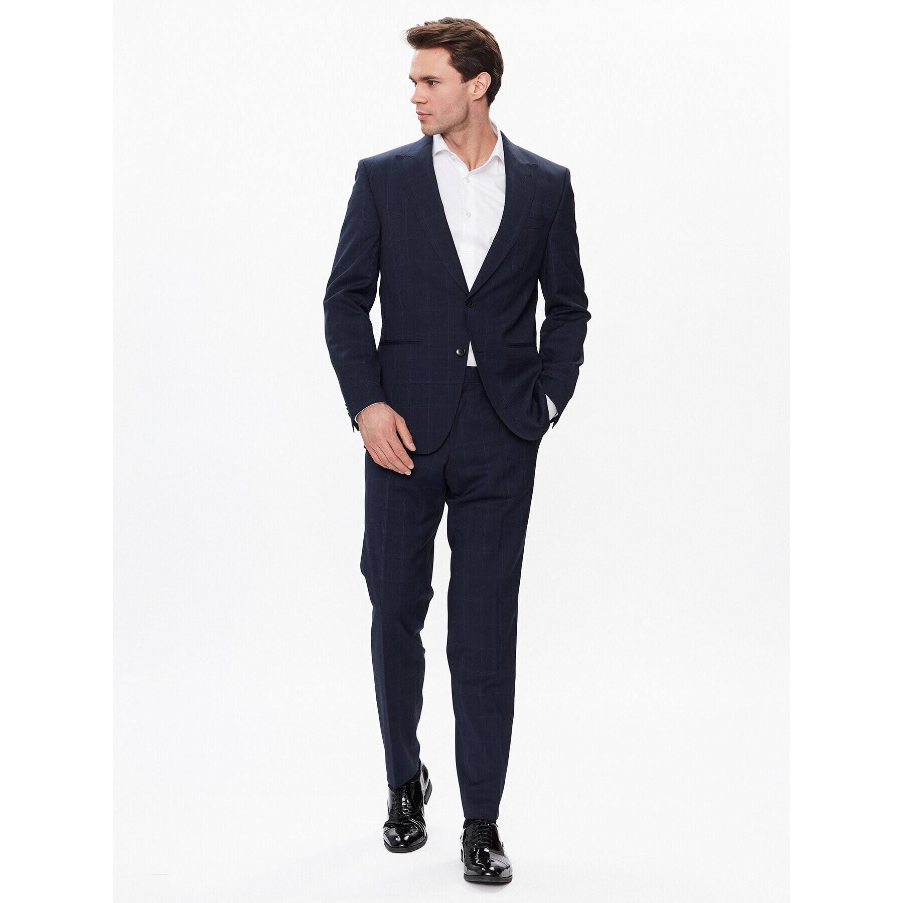 Eterna Cămașă 8817/F182 Alb Slim Fit - Pled.ro