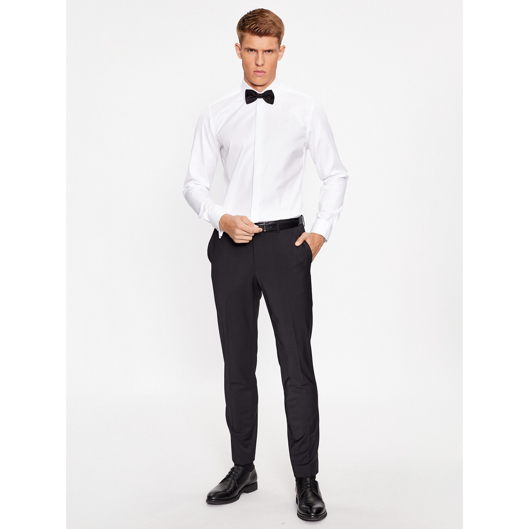 Eterna Cămașă 8817/F392 Alb Slim Fit - Pled.ro