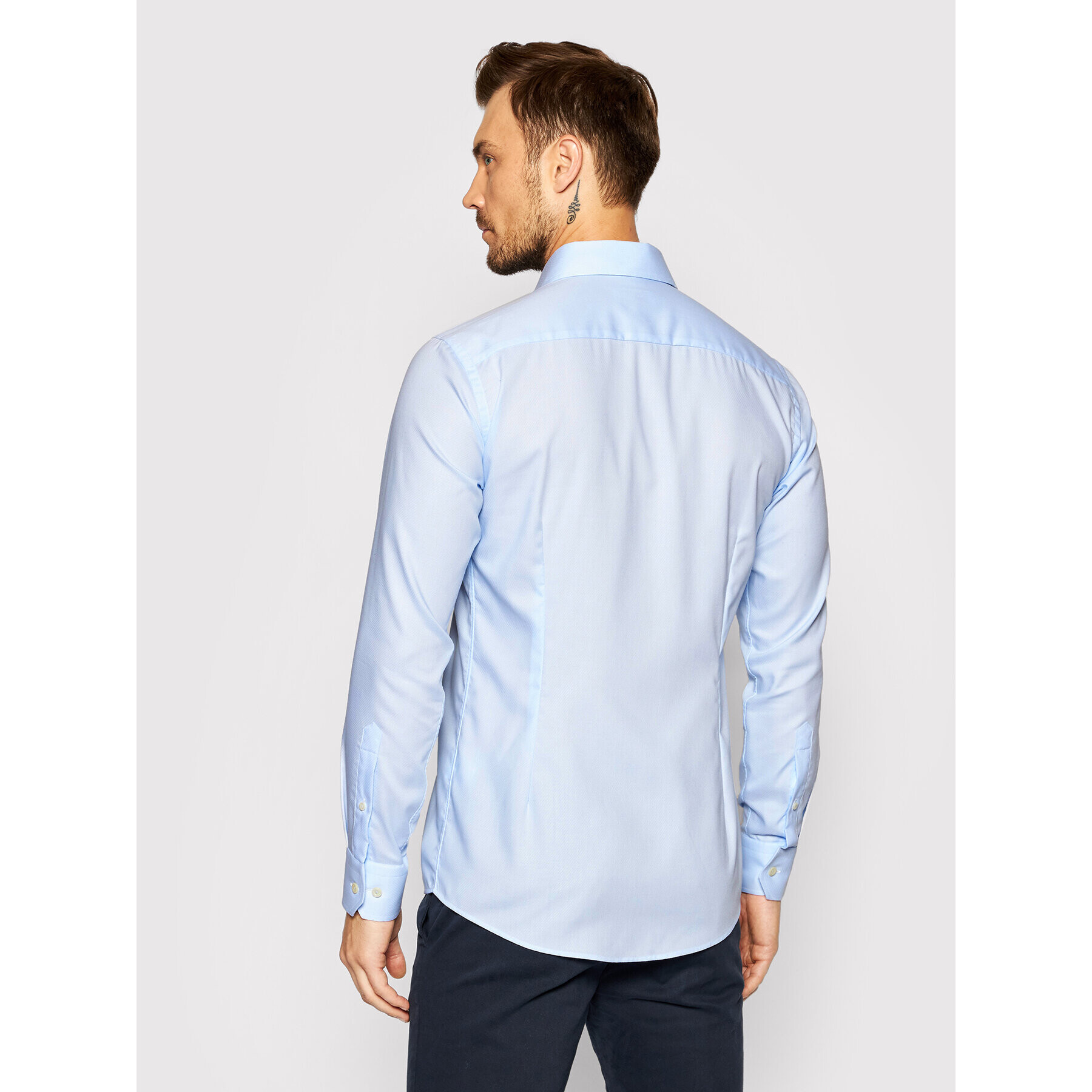 Eton Cămașă 100002451 Albastru Slim Fit - Pled.ro