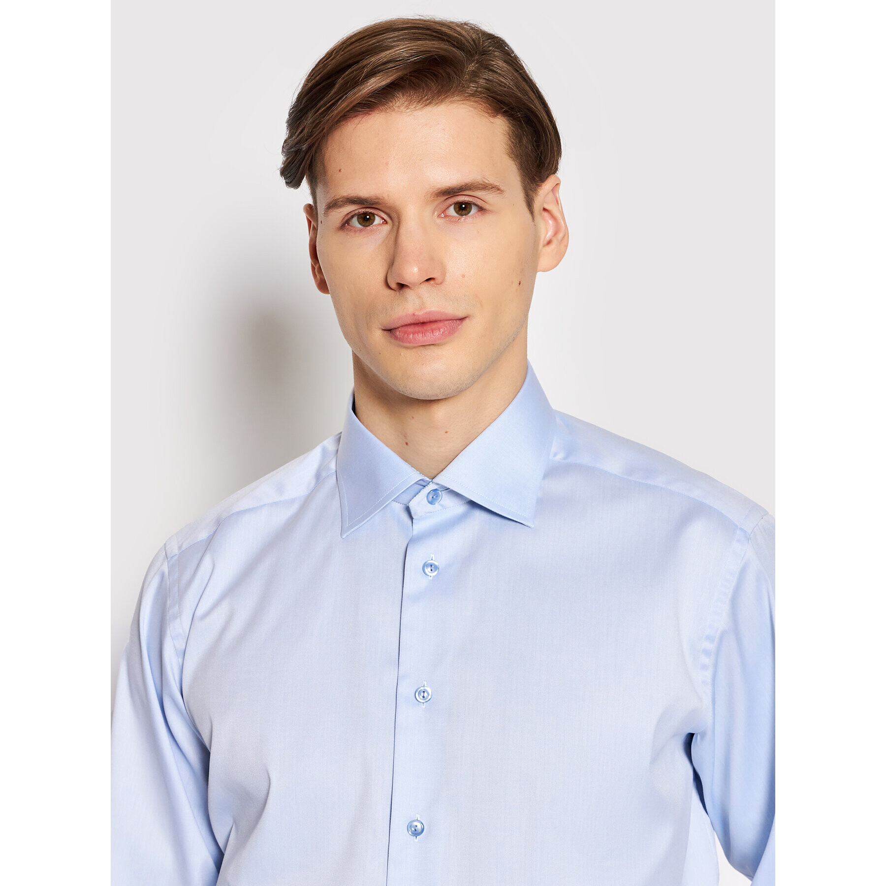 Eton Cămașă 100003314 Albastru Regular Fit - Pled.ro