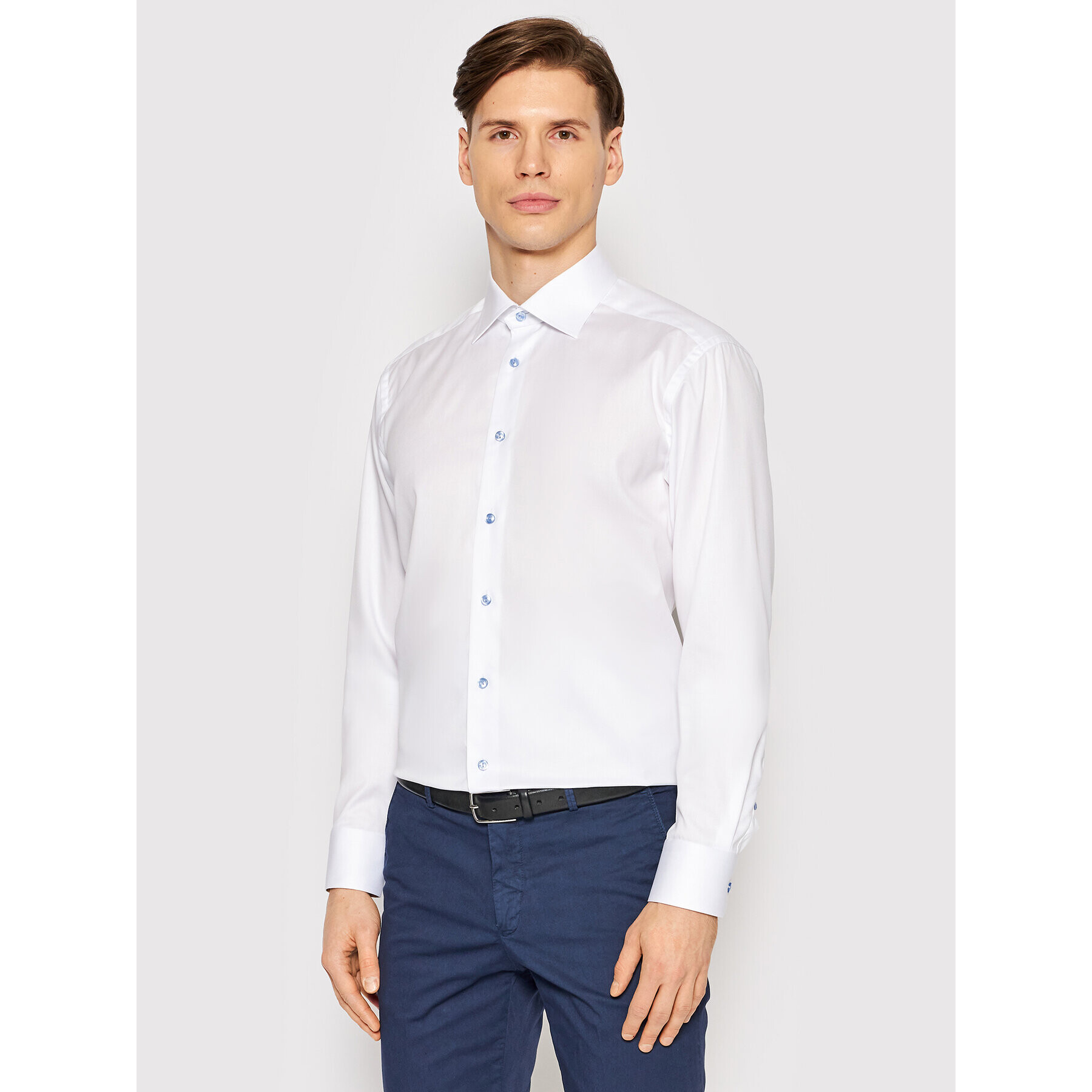 Eton Cămașă 100003315 Alb Slim Fit - Pled.ro