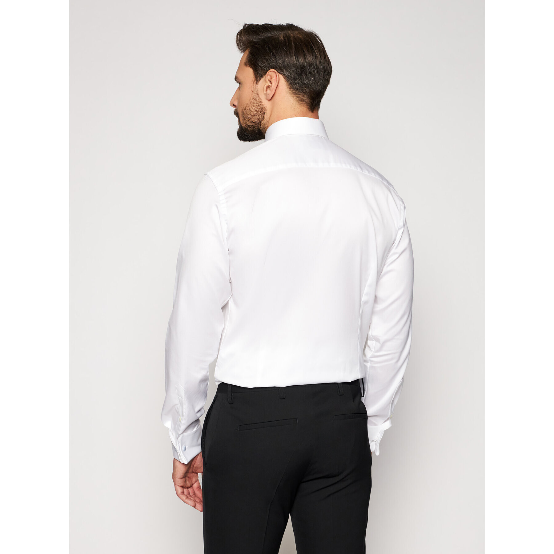 Eton Cămașă 300070318 Alb Slim Fit - Pled.ro