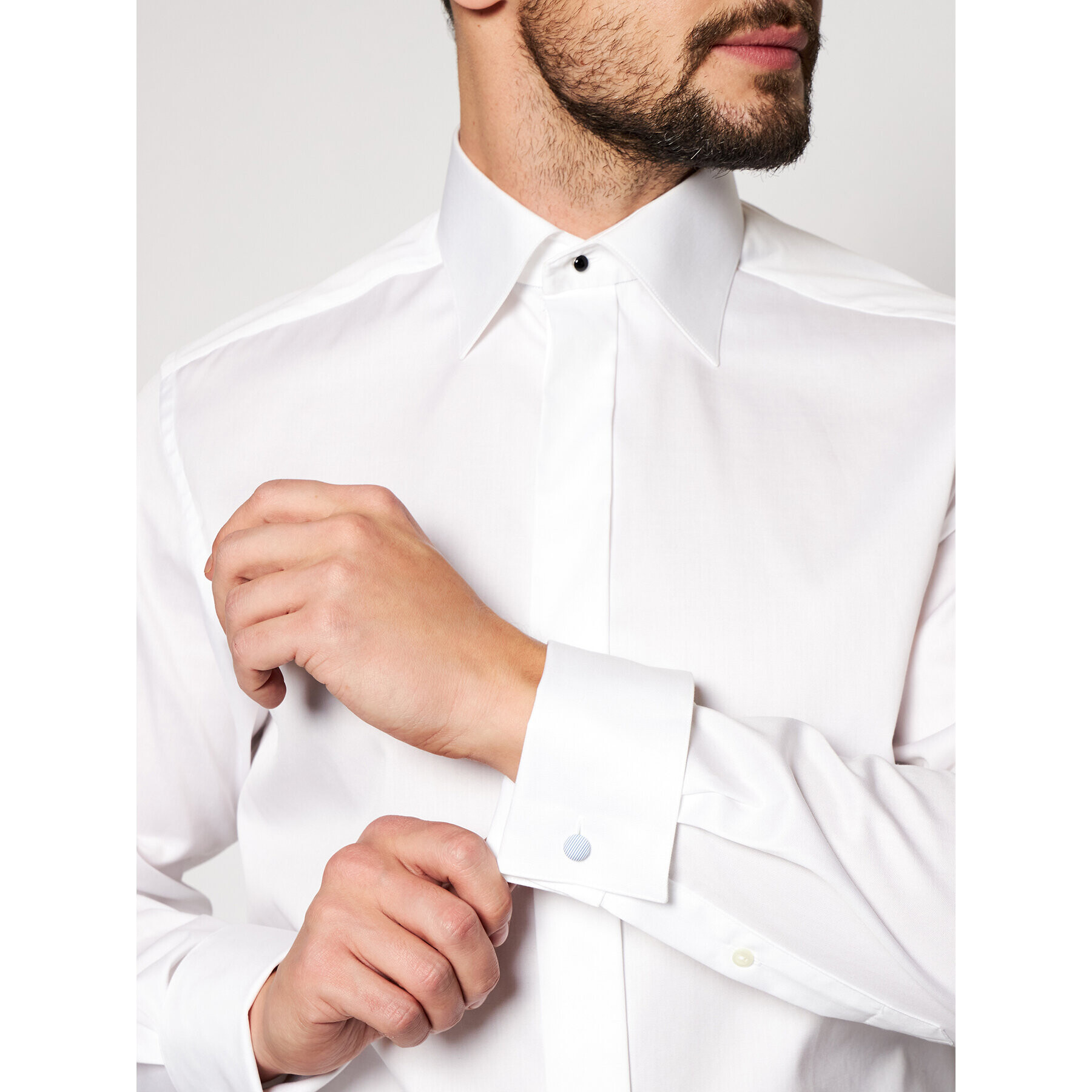 Eton Cămașă 300070318 Alb Slim Fit - Pled.ro