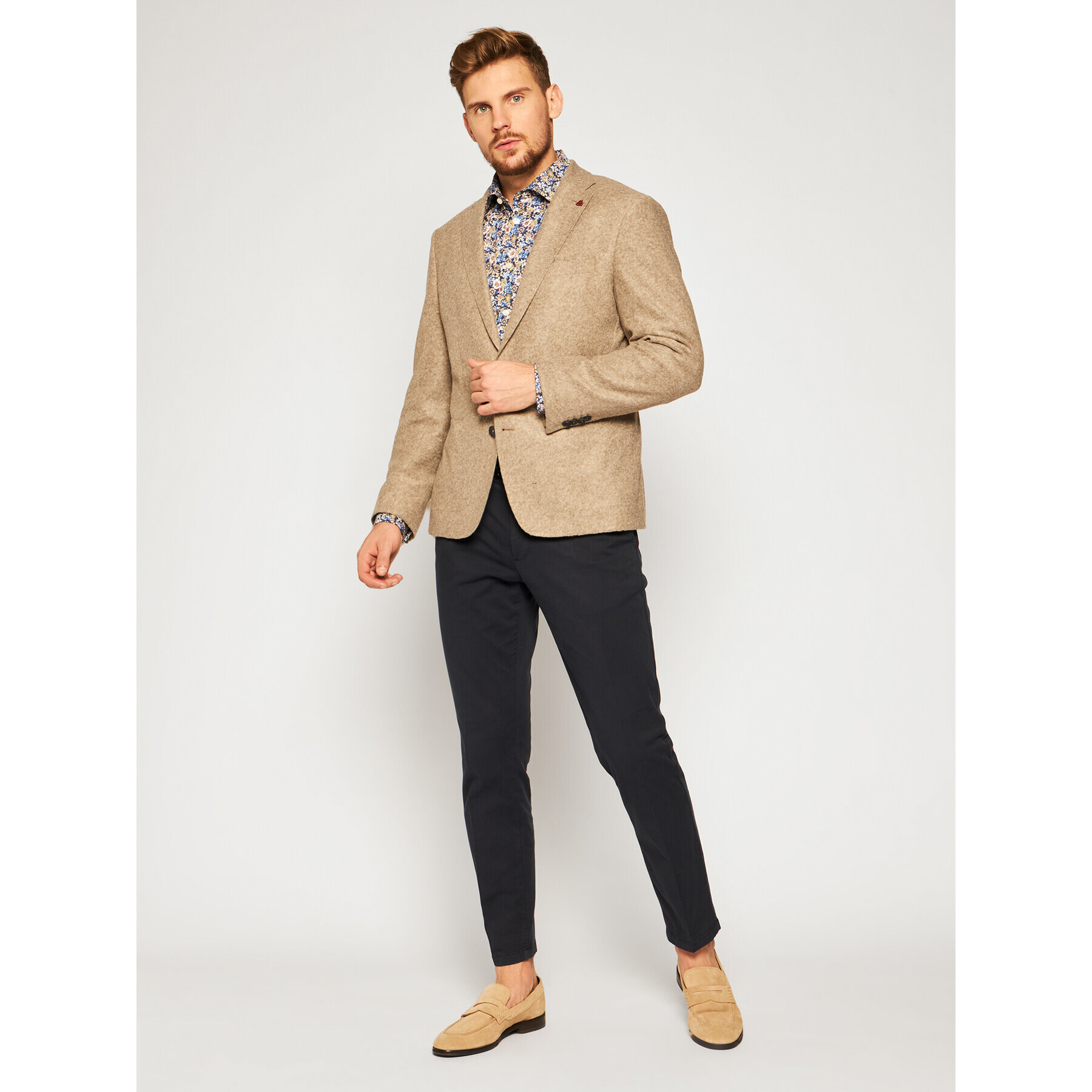 Eton Cămașă 100001277 Bleumarin Slim Fit - Pled.ro