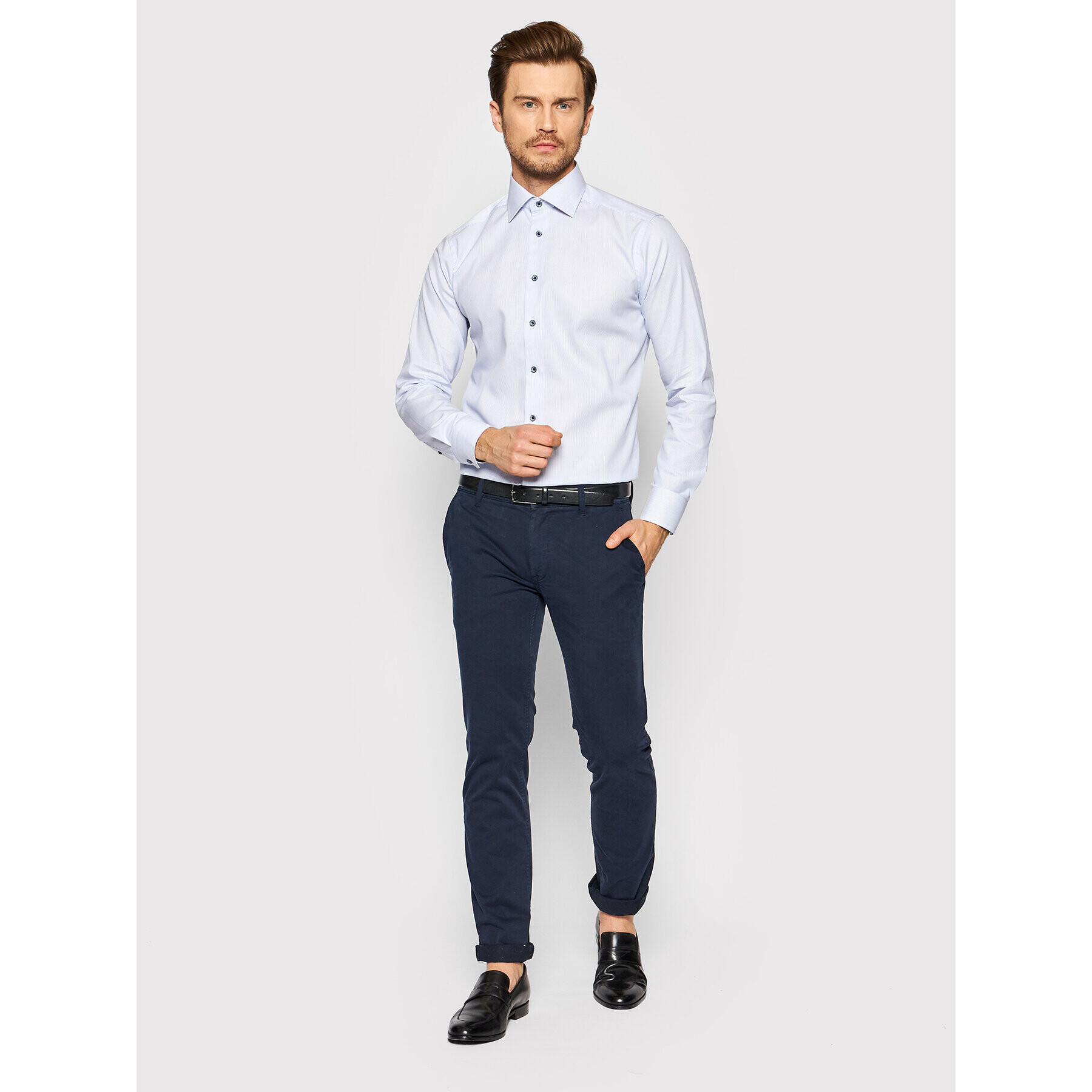 Eton Cămașă 100003271 Albastru Slim Fit - Pled.ro