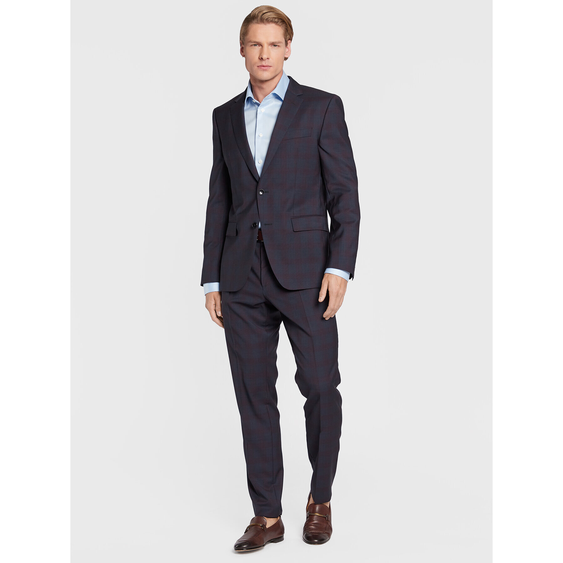 Eton Cămașă 100003710 Albastru Slim Fit - Pled.ro