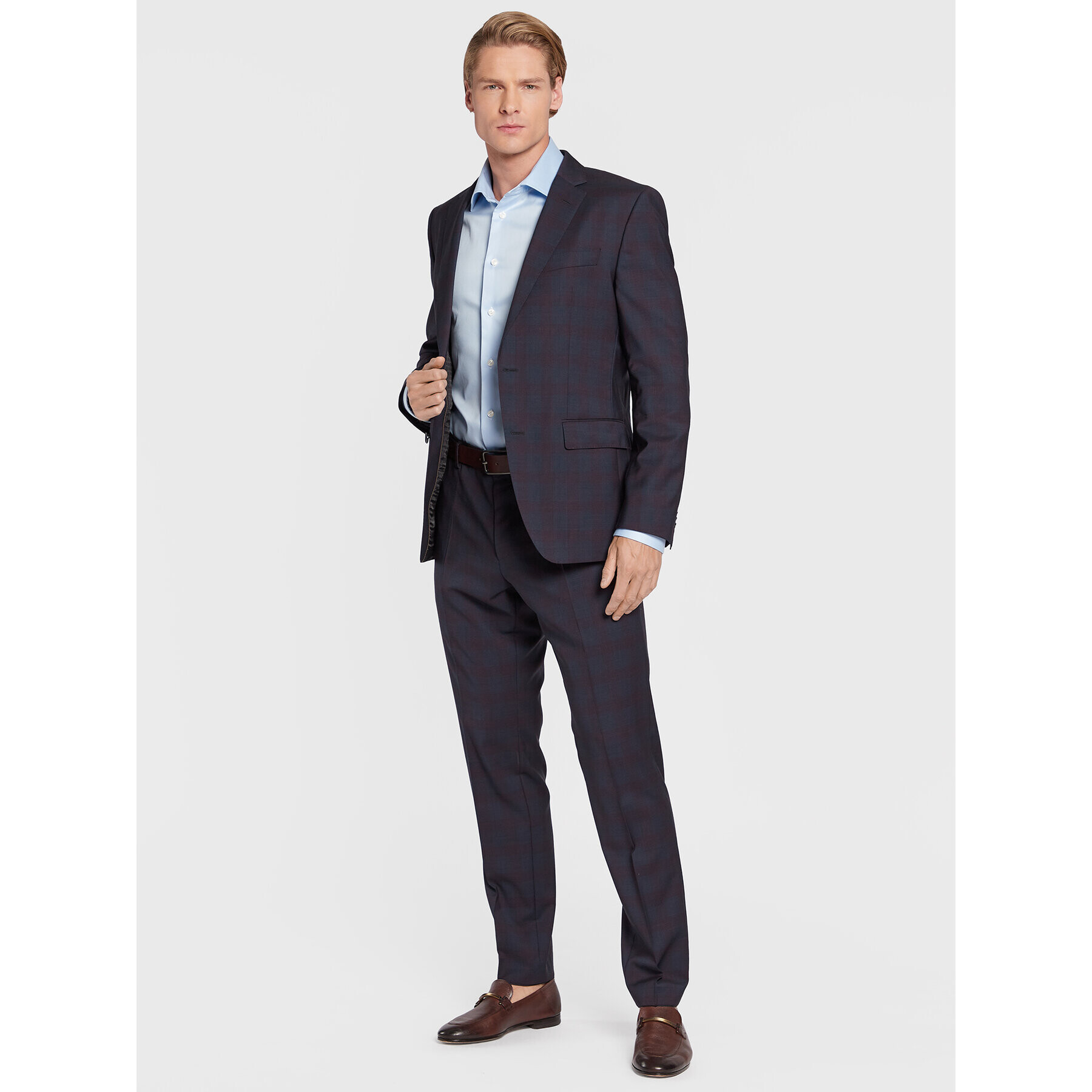 Eton Cămașă 100003710 Albastru Slim Fit - Pled.ro