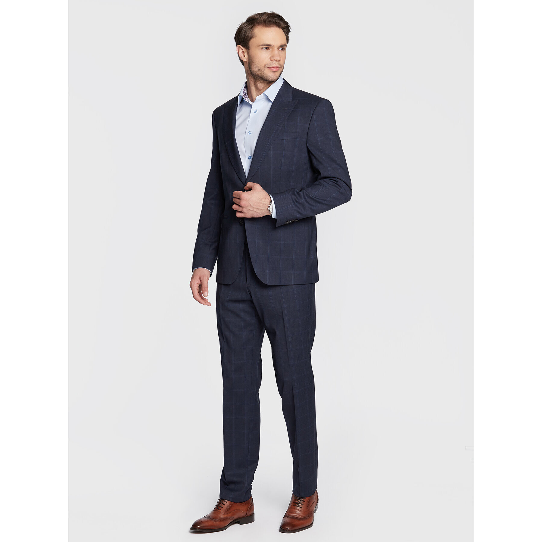 Eton Cămașă 100004052 Albastru Slim Fit - Pled.ro