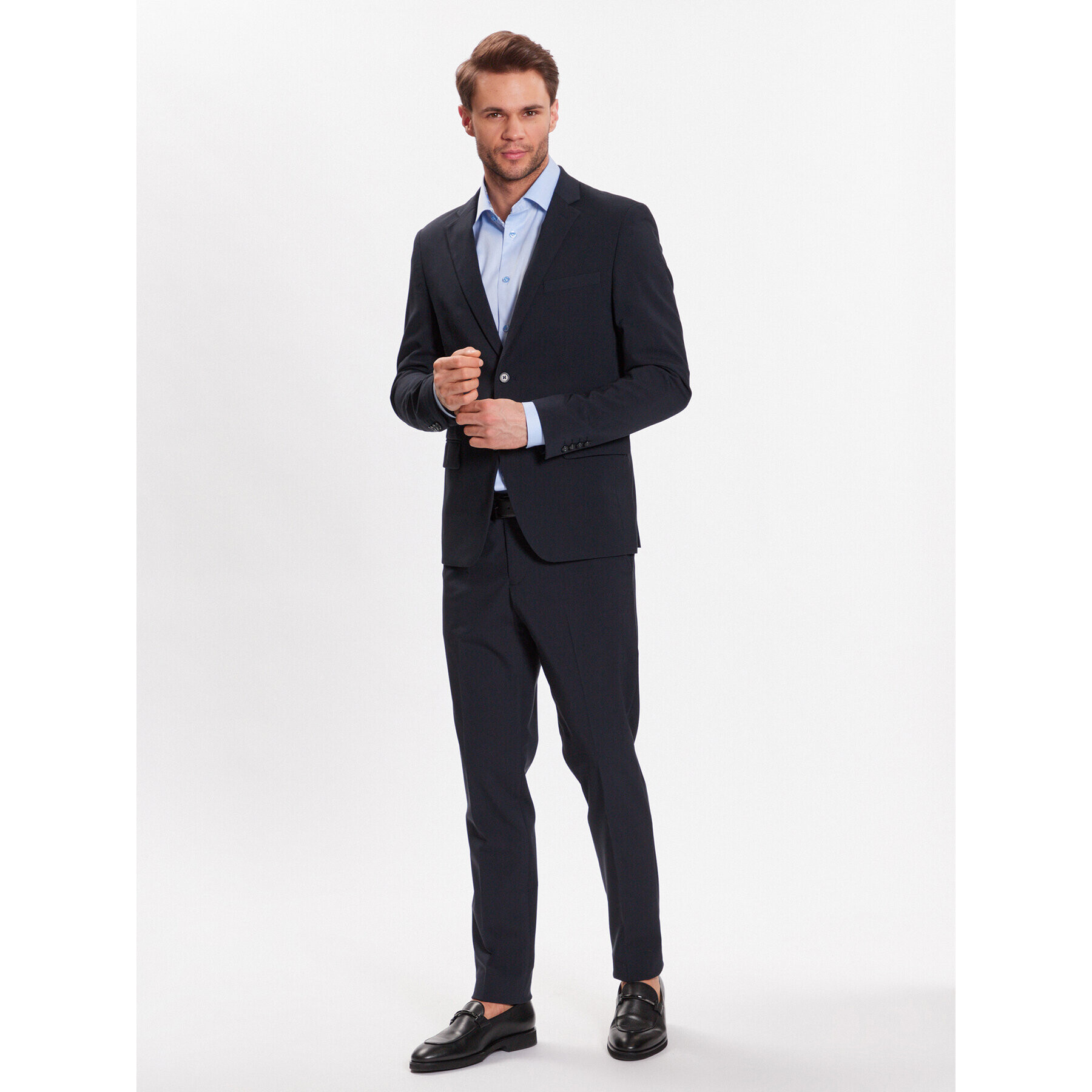 Eton Cămașă 100004298 Albastru Slim Fit - Pled.ro